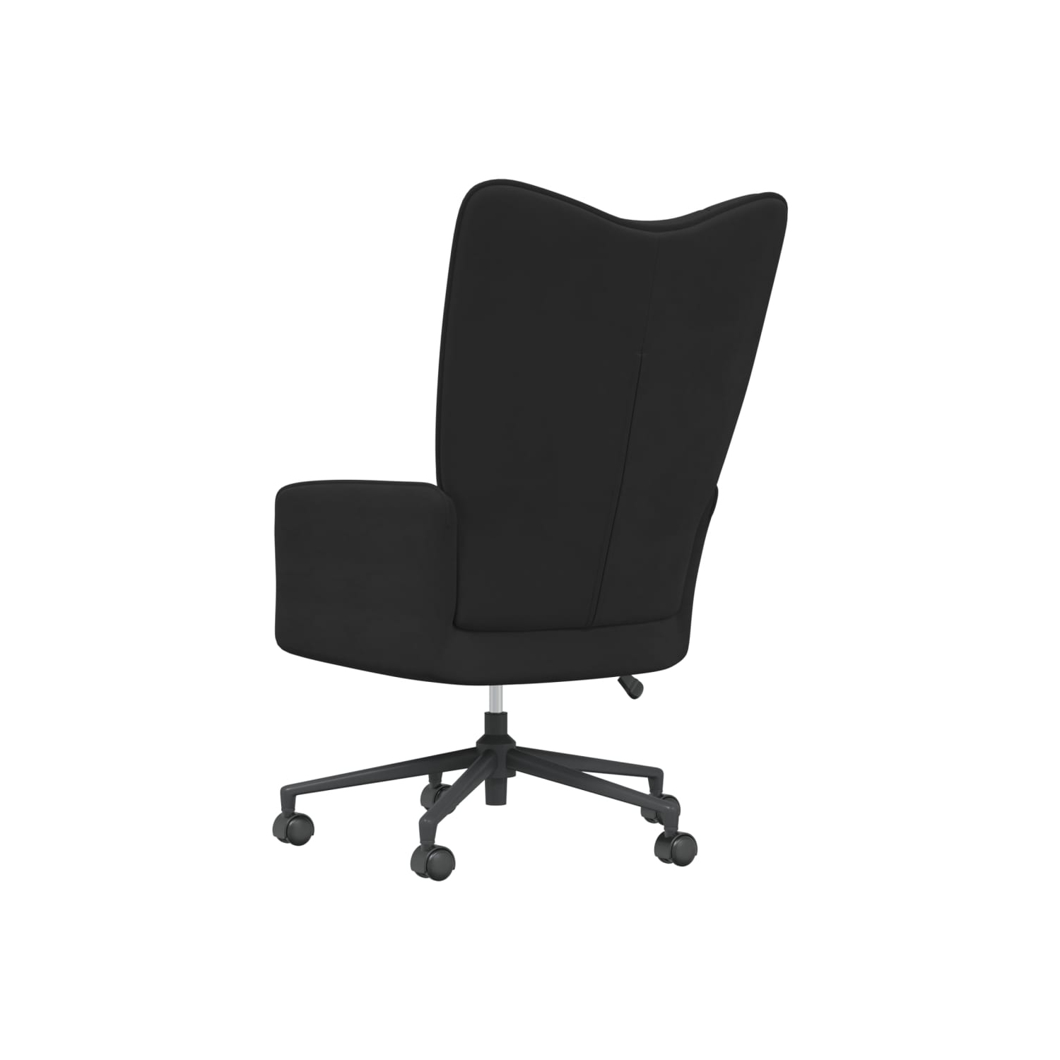 vidaXL Relaxing Chair Black Velvet