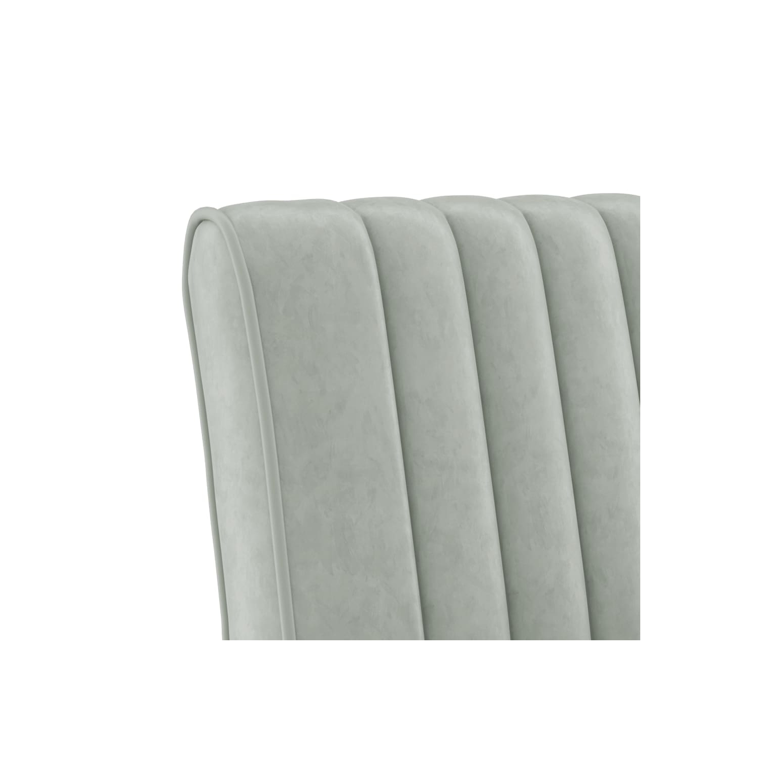 vidaXL Slipper Chair Light Grey Velvet