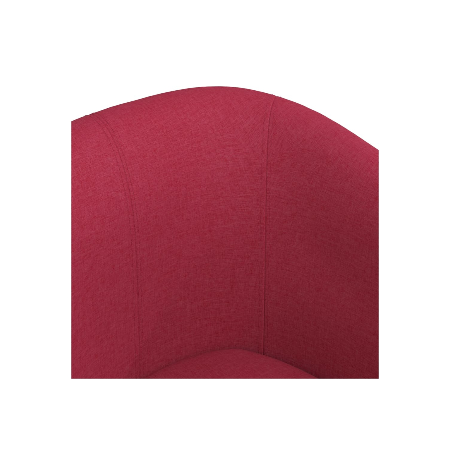 vidaXL Tub Chair with Footstool Wine Red Fabric