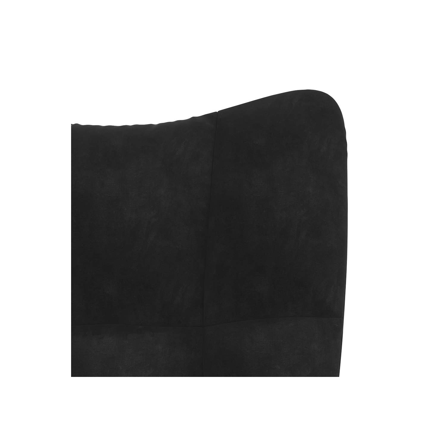 vidaXL Relaxing Chair Black Velvet