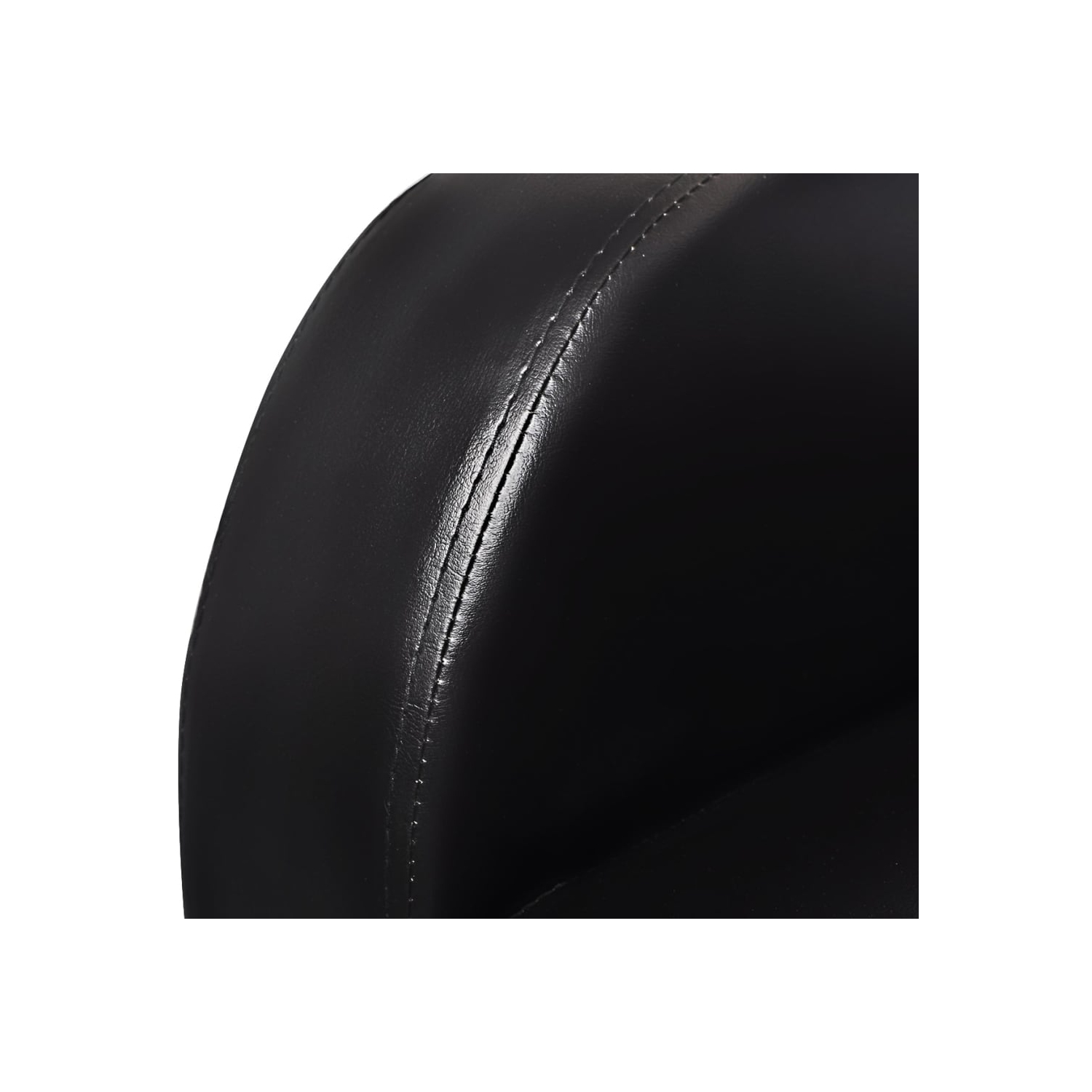 vidaXL 2-Seater Home Theater Recliner Sofa Black Faux Leather