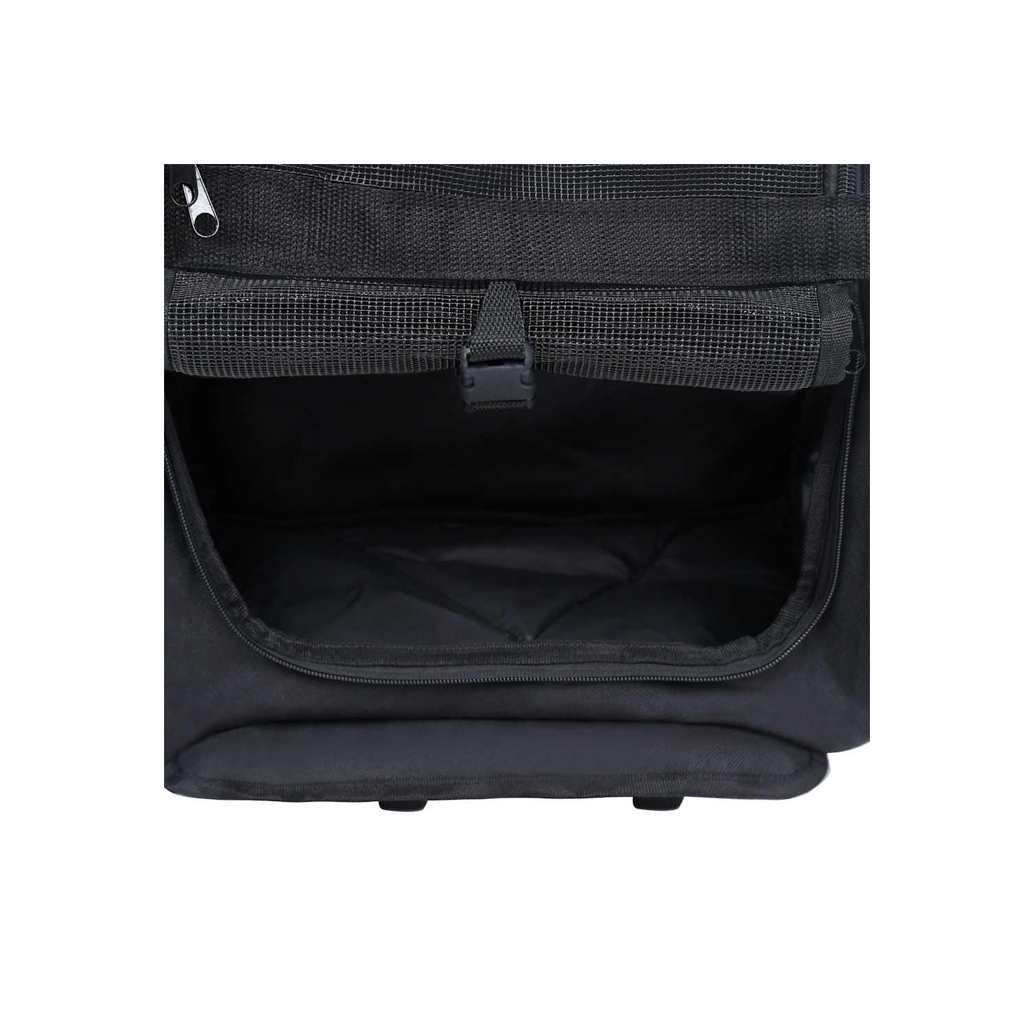 Poignée pliable multifonction noire pour animal de compagnie de vidaXL