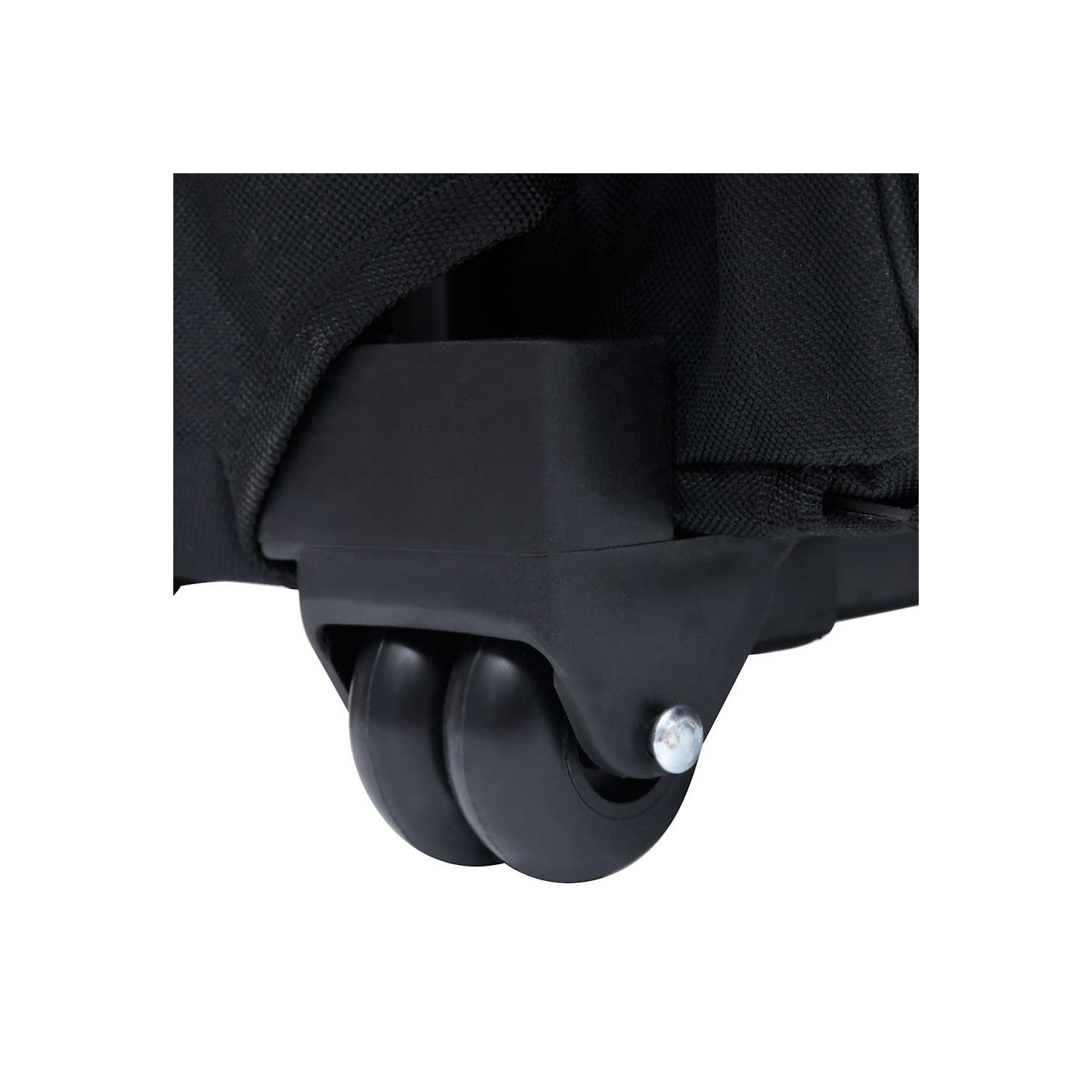 Poignée pliable multifonction noire pour animal de compagnie de vidaXL