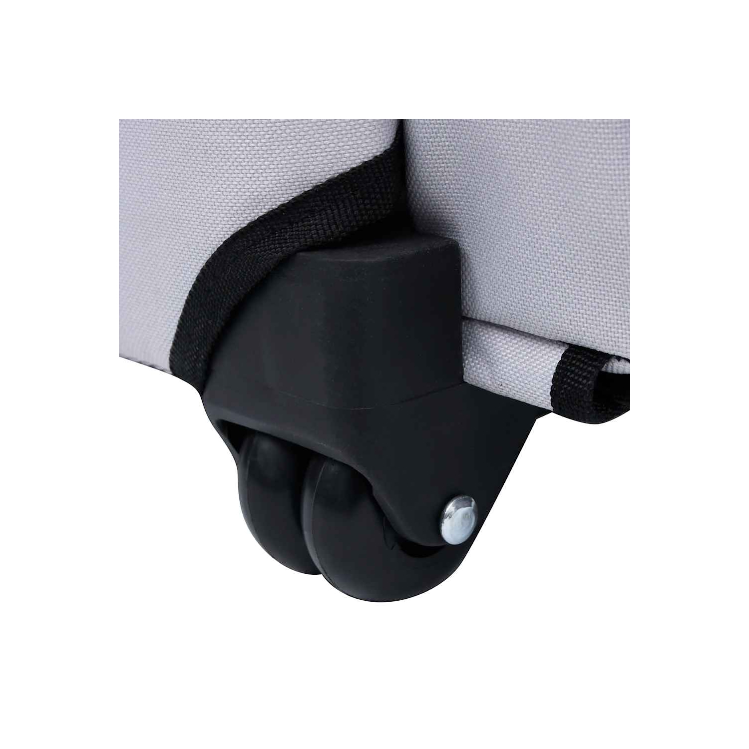 Poignée pliable multi-usage pour animal de compagnie de vidaXL, gris