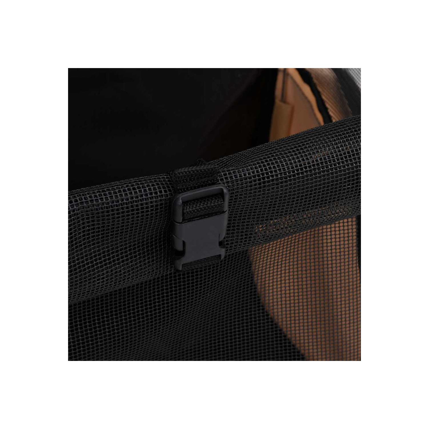 Poignée pliable multi-usage pour animal de compagnie de vidaXL, beige