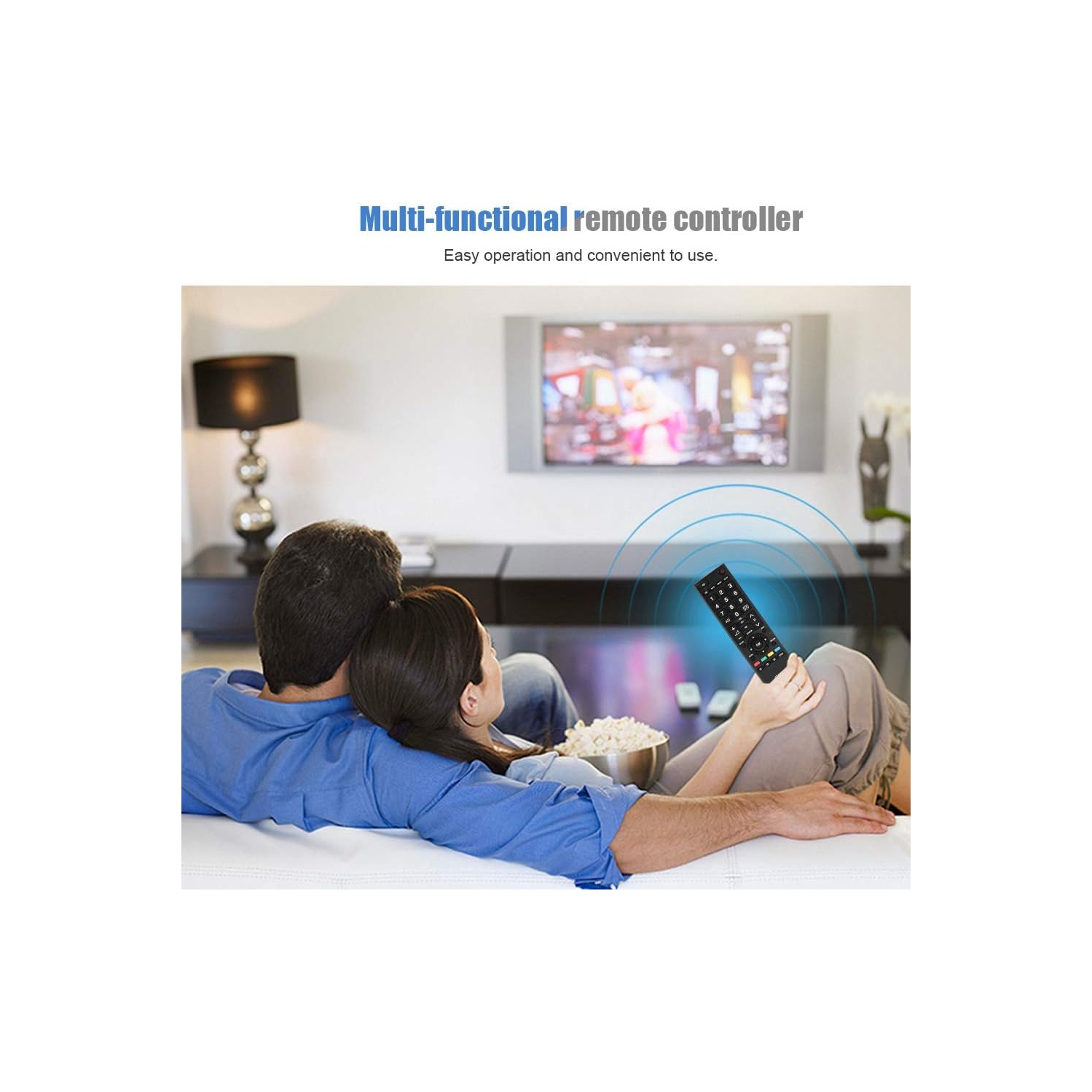 New Remote Control CT-8069 for Toshiba Smart TV 32D3653DB 55U6663DB 49U6663DB 32W3753DB 49U6763DB 32D3753DB 49U5766DB 43L3753DB