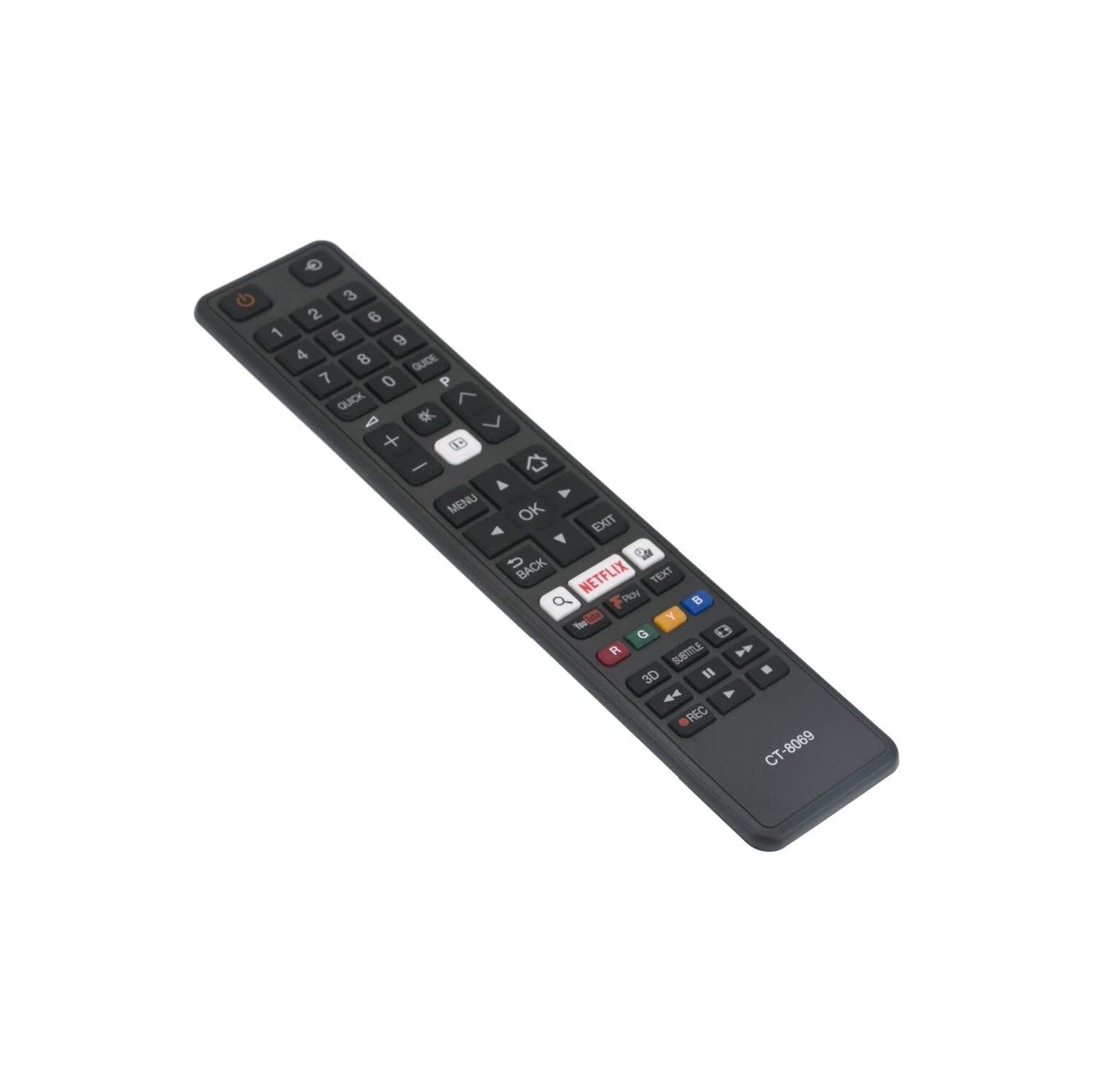 New Remote Control CT-8069 for Toshiba Smart TV 32D3653DB 55U6663DB 49U6663DB 32W3753DB 49U6763DB 32D3753DB 49U5766DB 43L3753DB