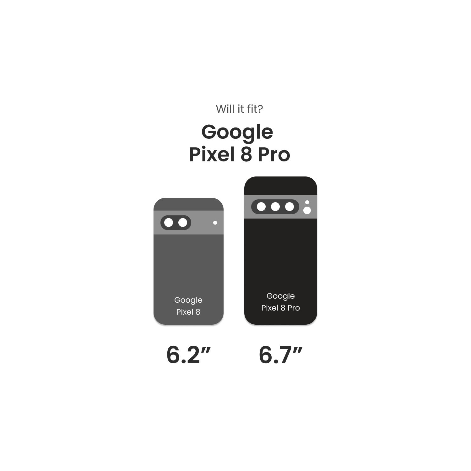 Étui Fremont Grip Frost pour Pixel 8 Pro de Google