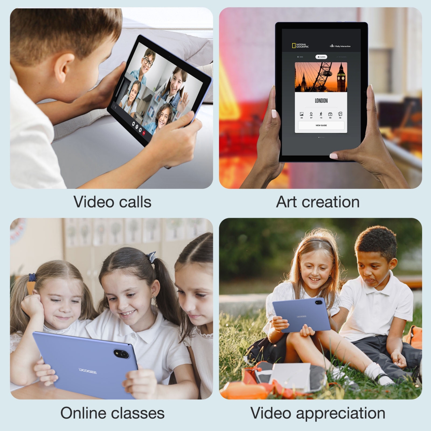 Doogee U10 Tablet Pc- Purple