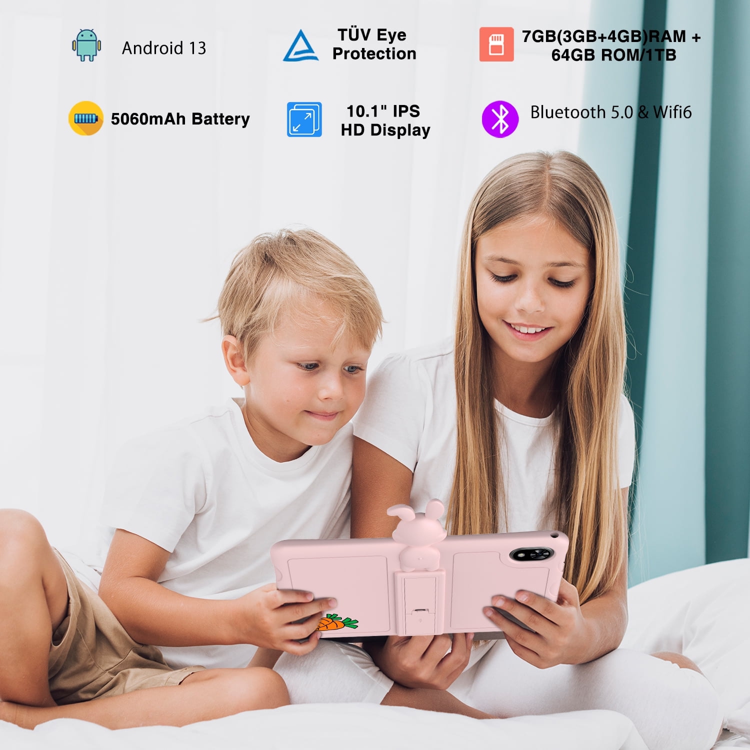 Doogee U9 kid Tablet Pc - Pink