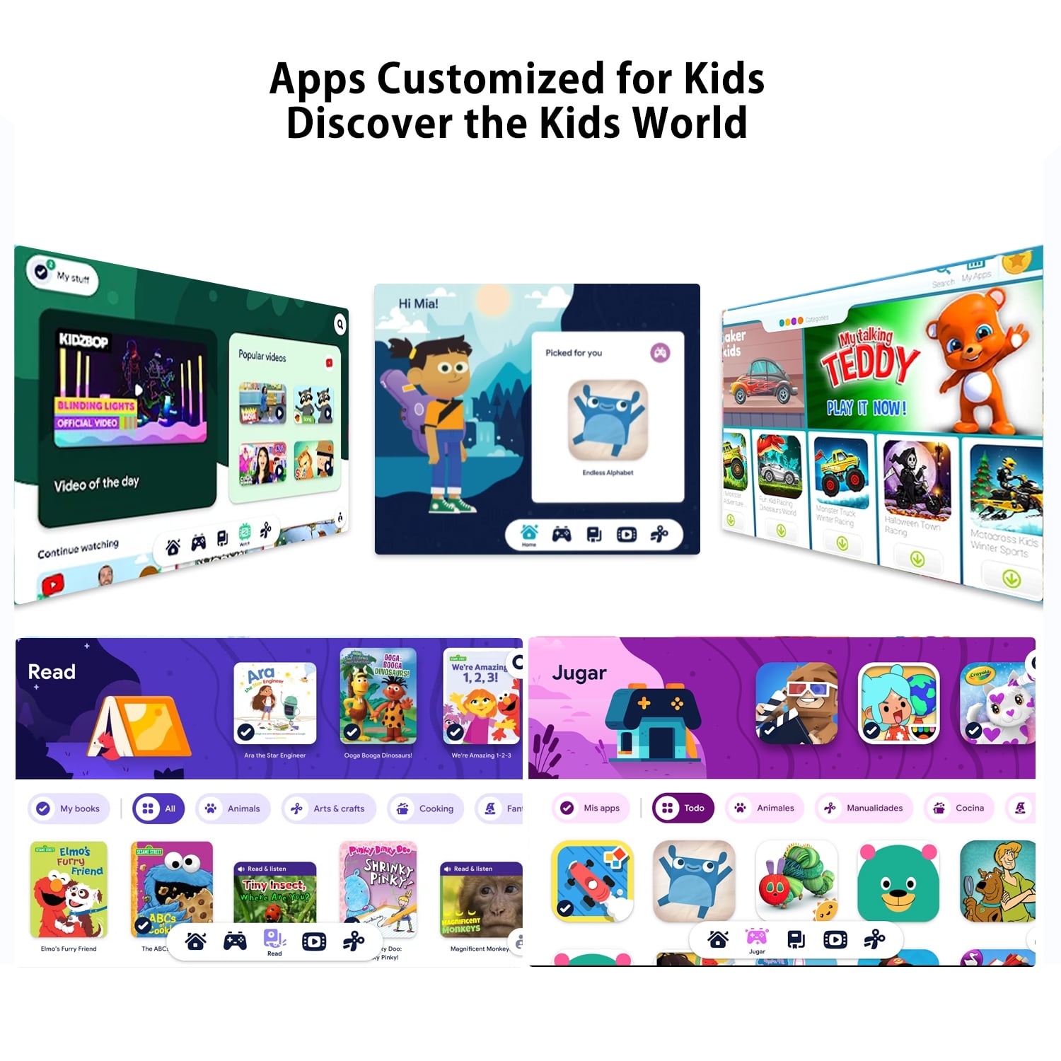 Doogee U9 kid Tablet Pc - Purple