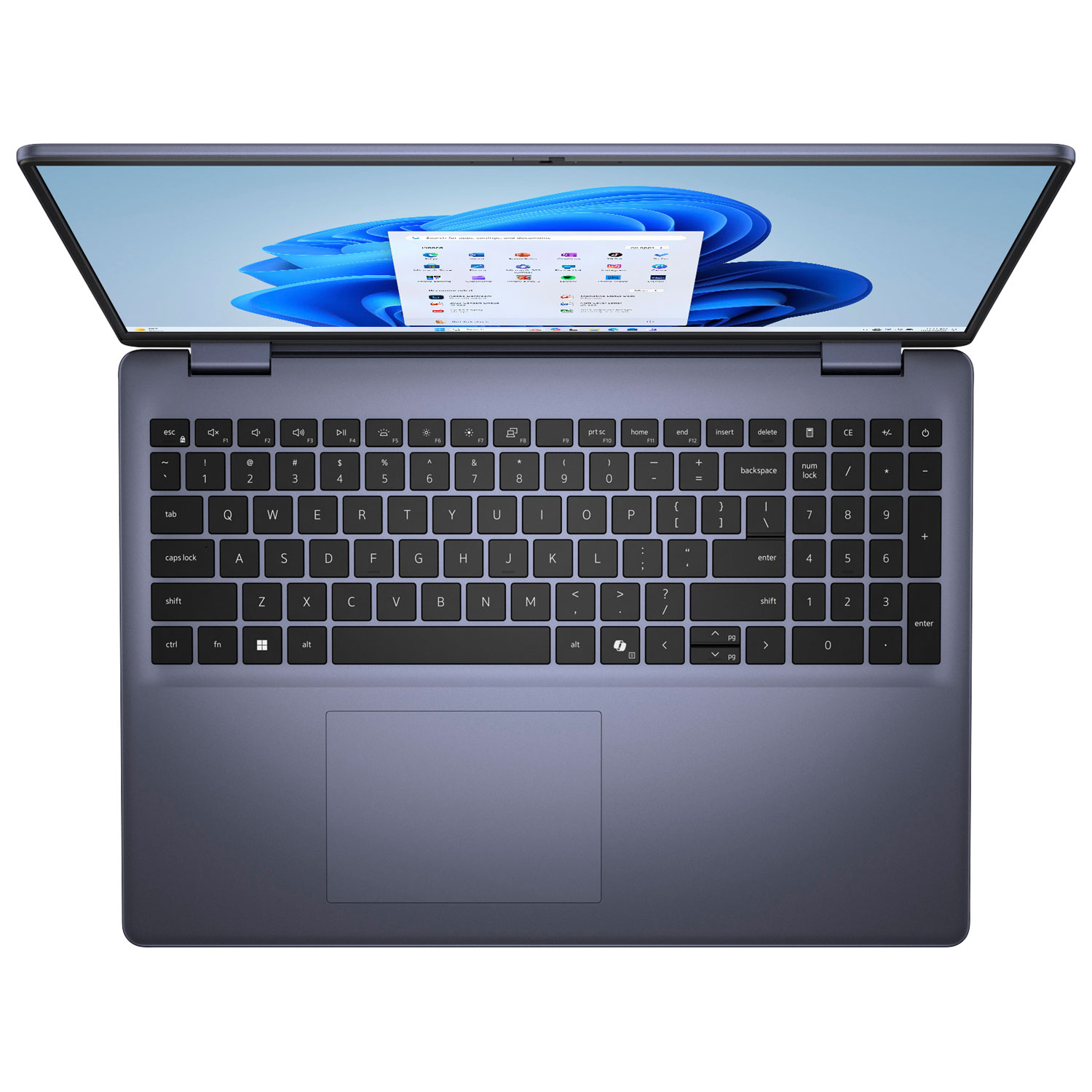 Portable de 16 po Inspiron de Dell - Bleu minuit