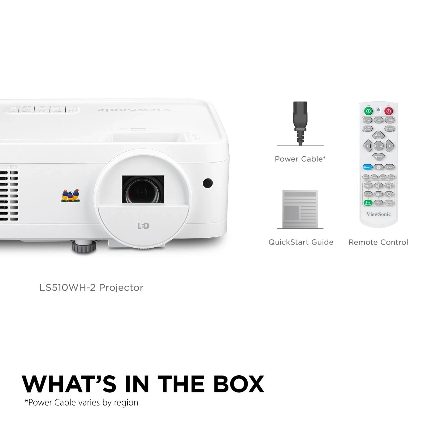 Projecteur DEL WXGA lumens ANSI 3.000 de ViewSonic pour professionnels/études - Blanc