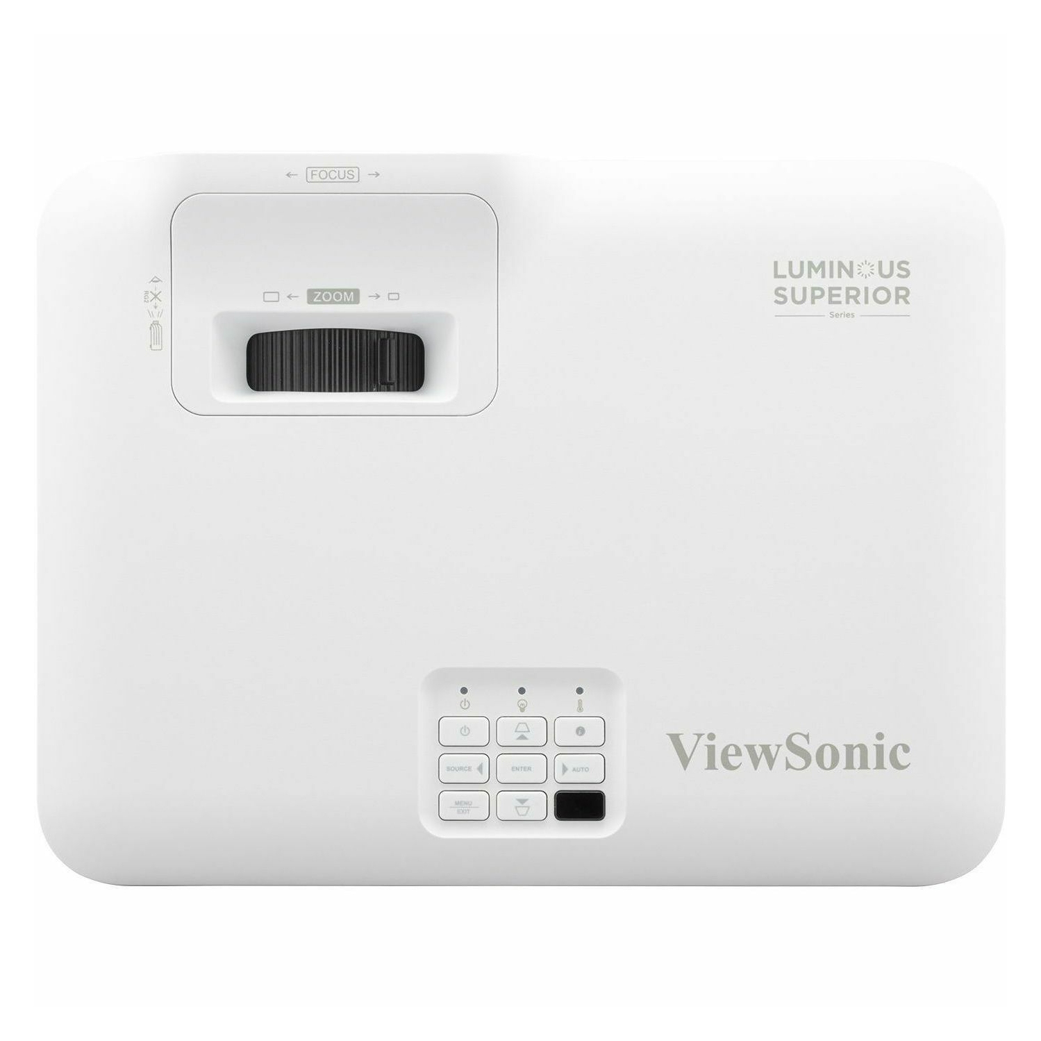 Projecteur d'installation laser WXGA lumens ANSI 5.000 de ViewSonic - Blanc