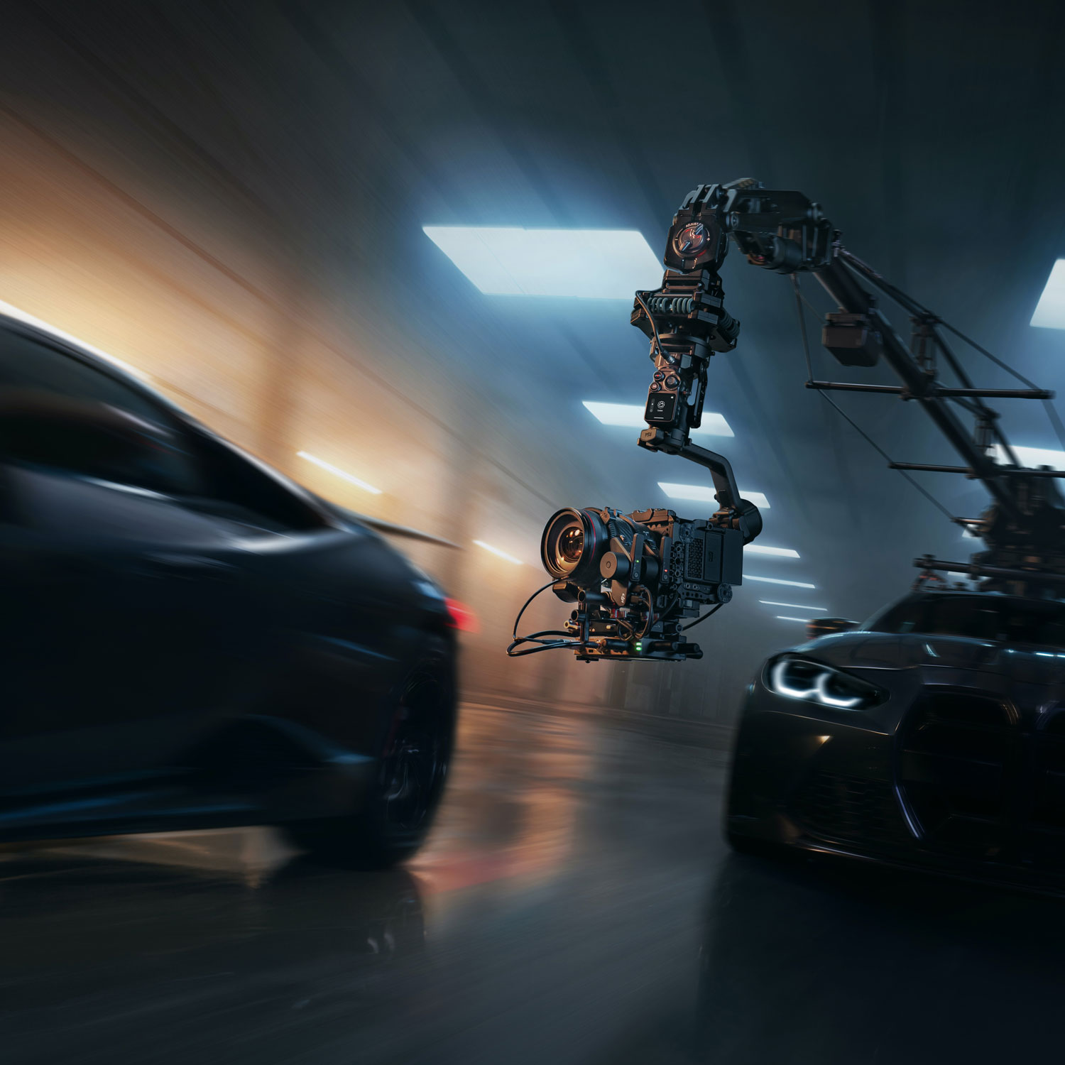 Ensemble Pro Combo avec stabilisateur à cardan RS 4 de DJI - Noir