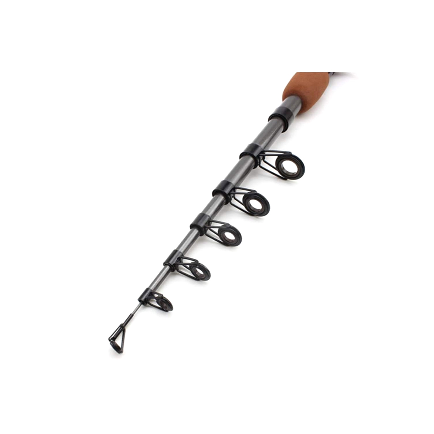 axGear Adjustable Telescopic Fishing Rod Fishing Tackle Rotating Spinning Extendable