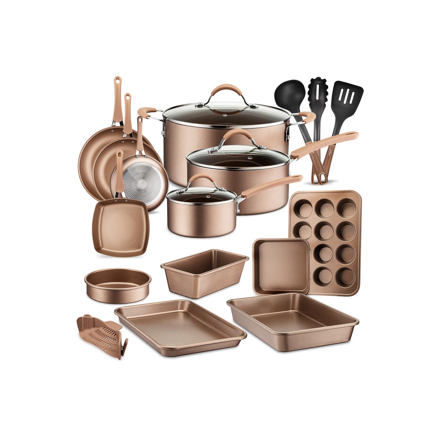 Kitchenware Pots & Pans - High qualified Basic Kitchen Cookware Set, Non-Stick