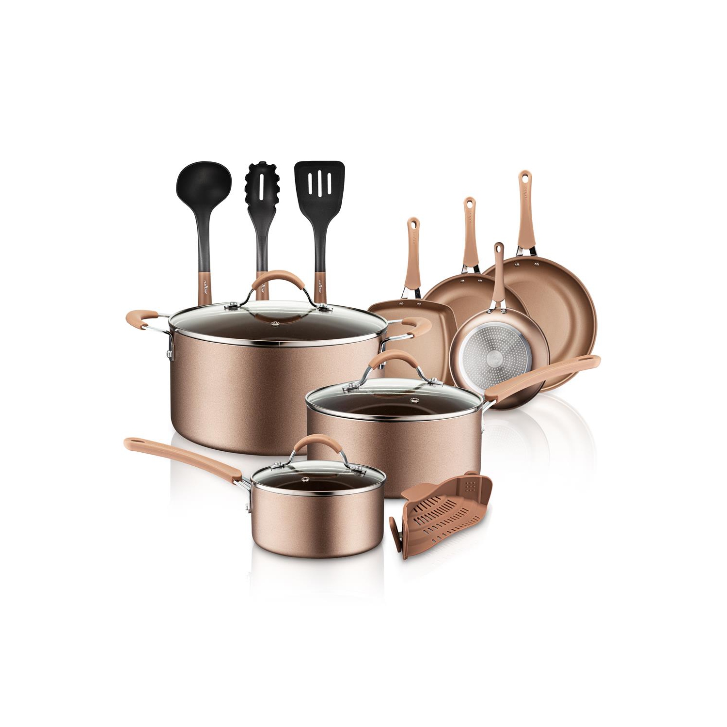 Kitchenware Pots & Pans Set – High qualified Basic Kitchen Cookware Set, Non-Stick