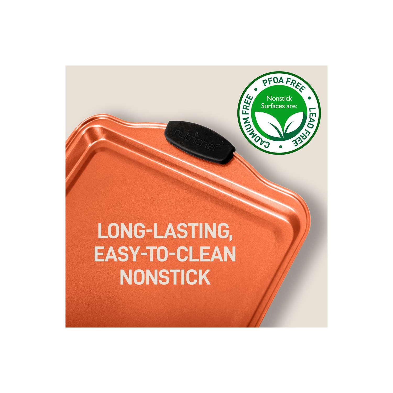 3 ordinateurs. Ensemble de plats de cuisson en acier au carbone flexible et antiadhésif - Ensemble de moules à cuisson Professional Home avec