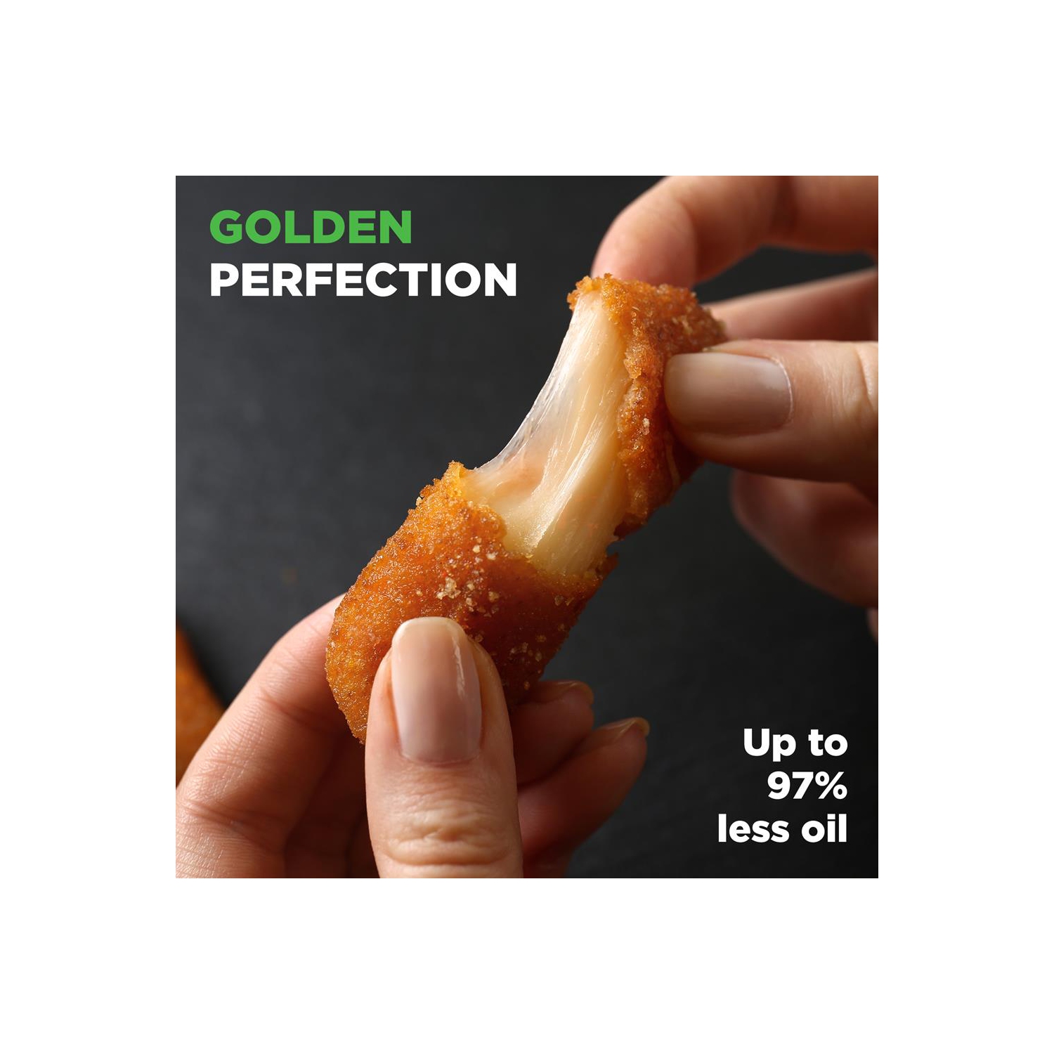 Friteuse à air chaud à deux paniers de 4,4QT l - Cuiseur électrique personnalisé sans huile avec fenêtre transparente