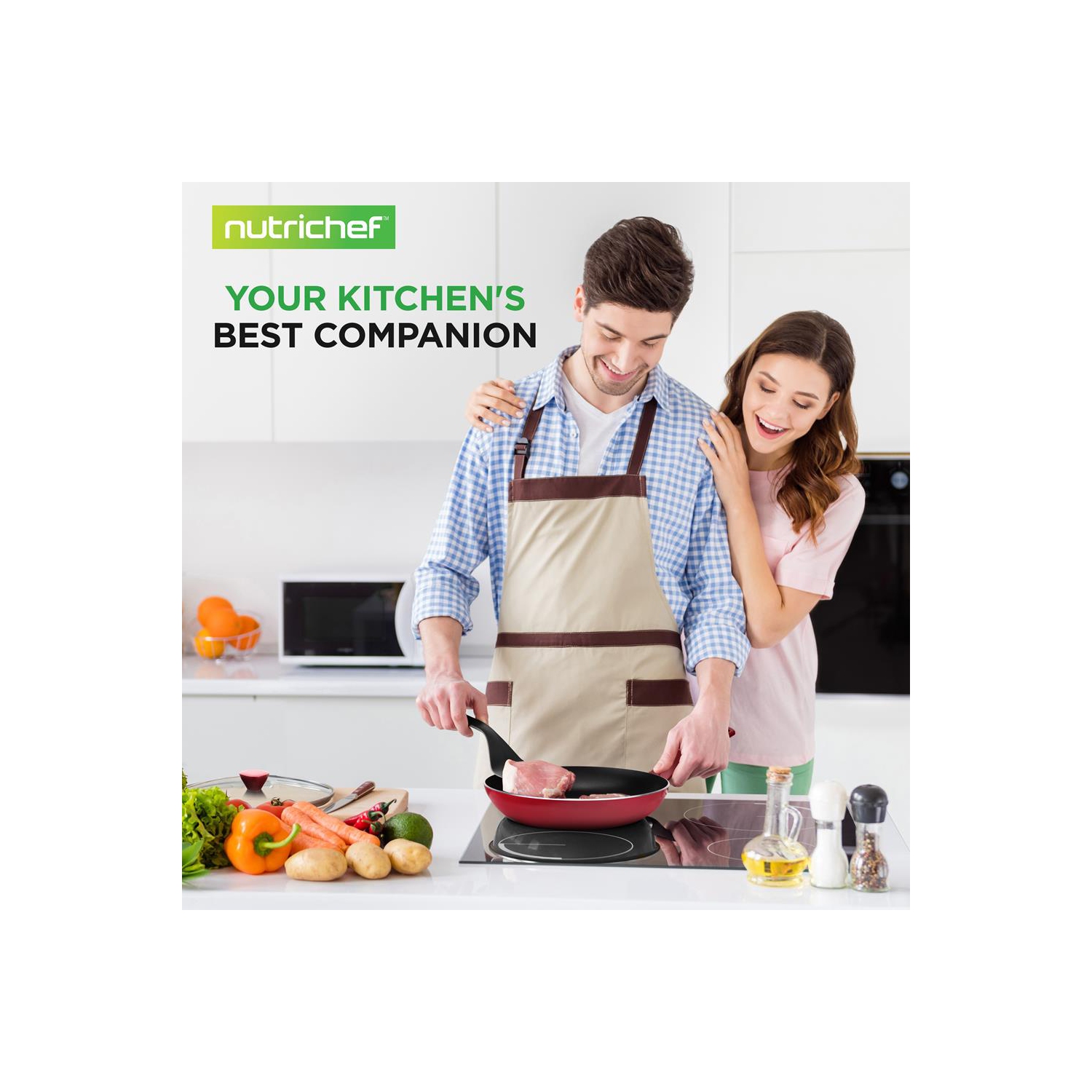 Kitchenware Pots & Pans - Stylish Kitchen Cookware Set, Non-Stick