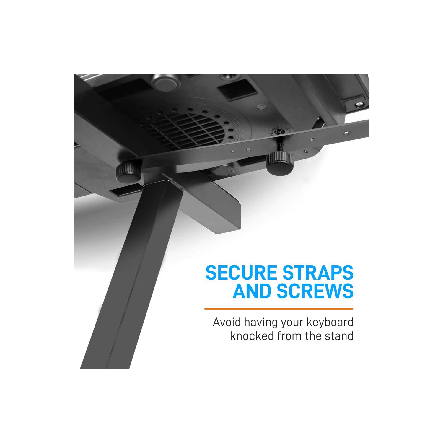 Support pour clavier robuste, support pour piano numérique, hauteur réglable