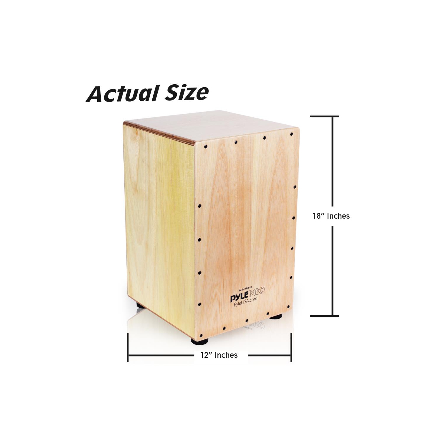 Strailed Jam Cajon - Coffret à percussion Cajon en bois