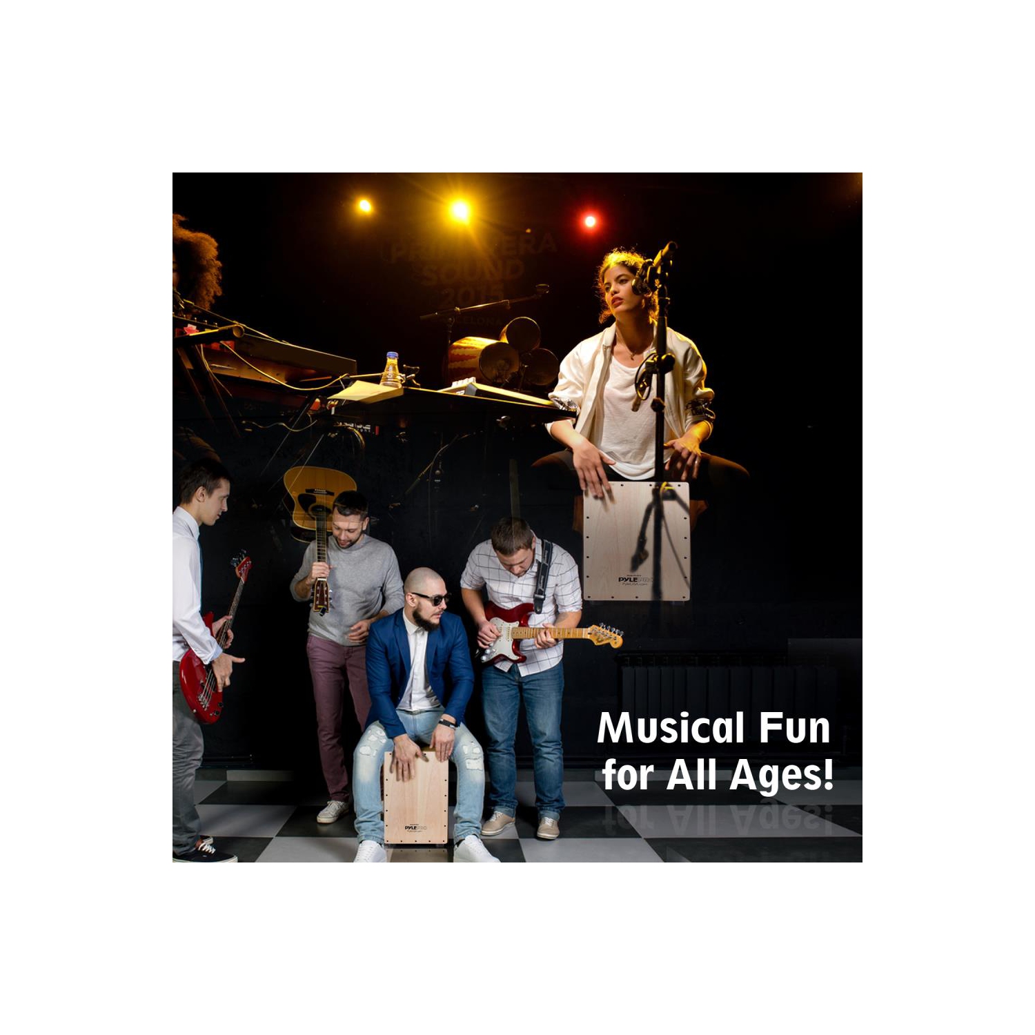 Strailed Jam Cajon - Coffret à percussion Cajon en bois