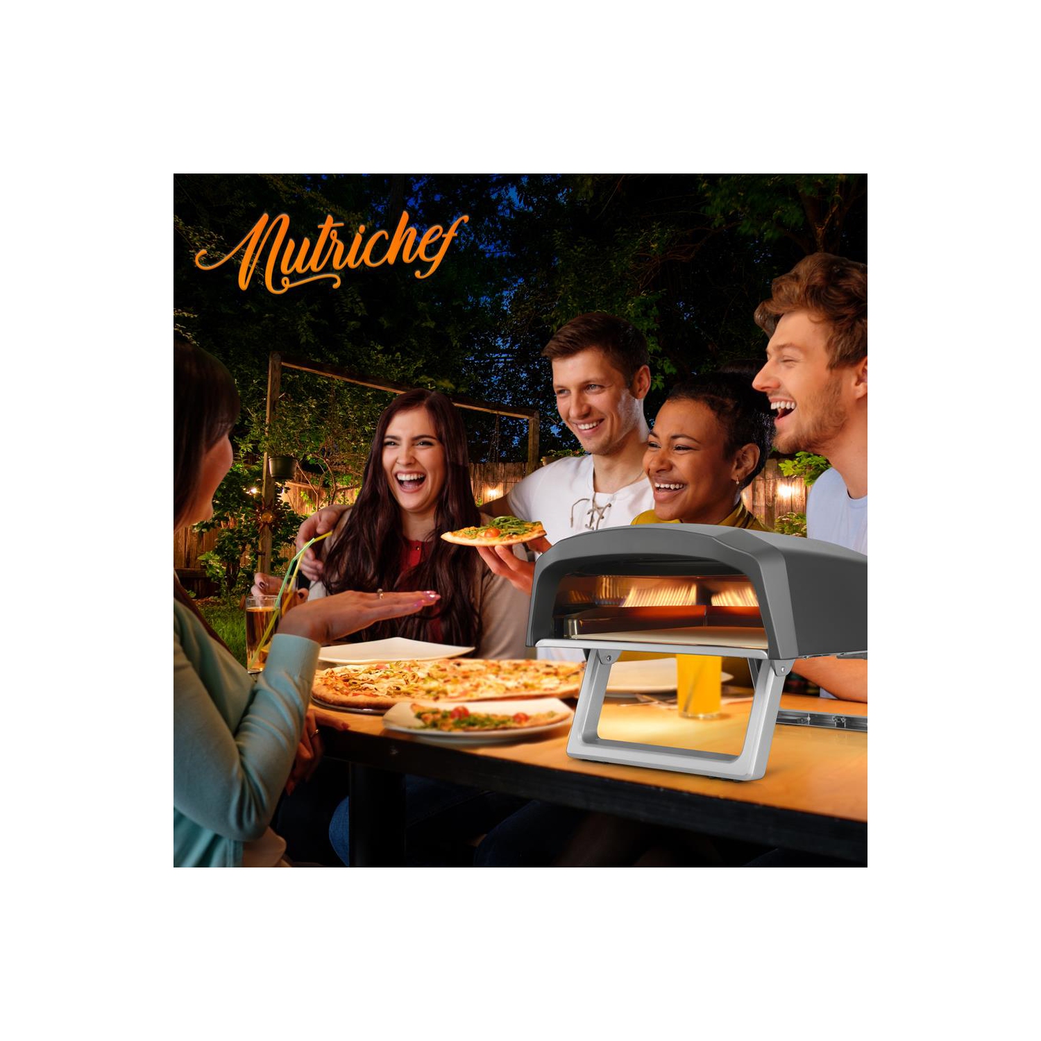 Portable Outdoor Pizza Oven - Gas Fired, Fire & Stone Outdoor Pizza Oven