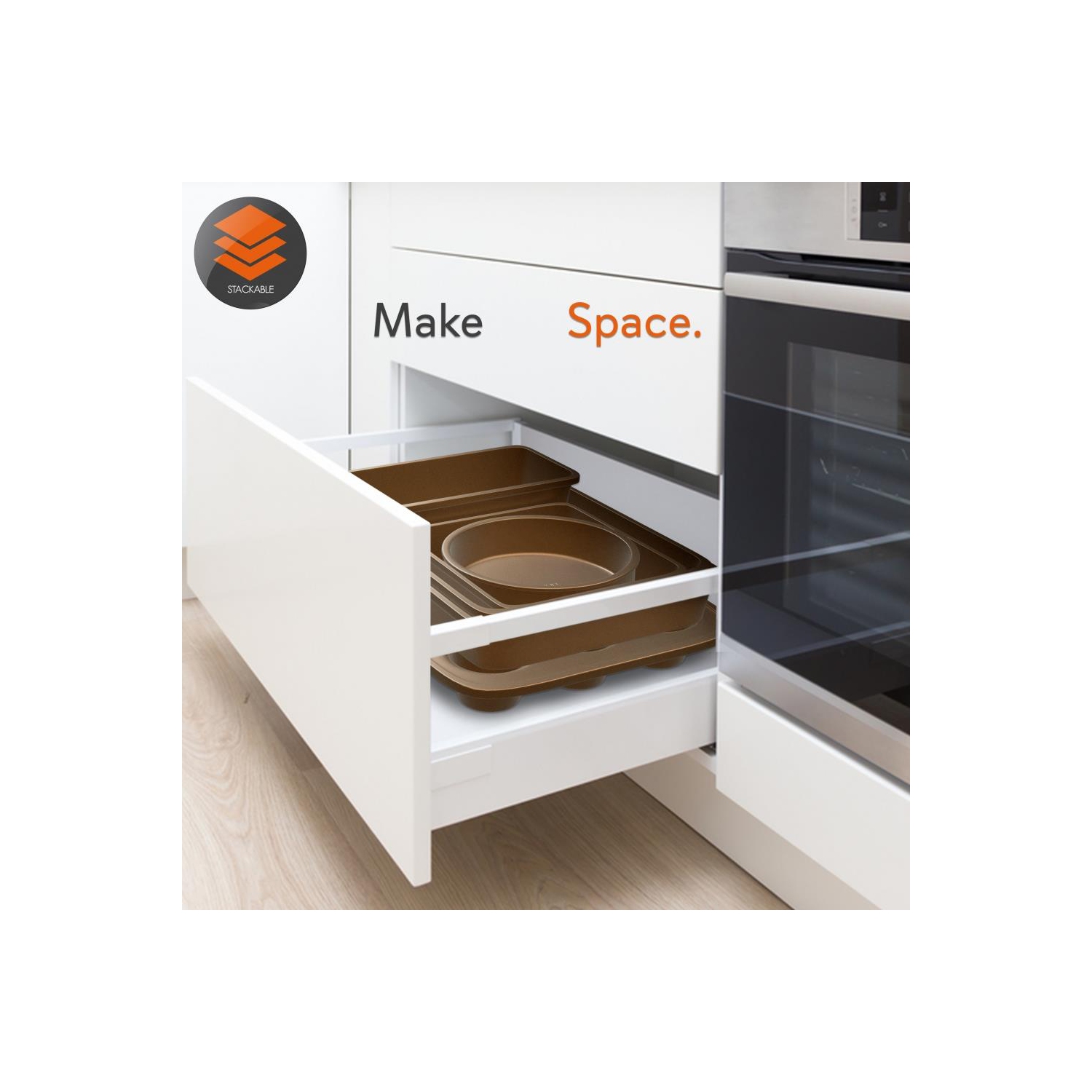 Plaques de cuisson pour four de cuisine - Ensemble de plaques de cuisson antiadhésives