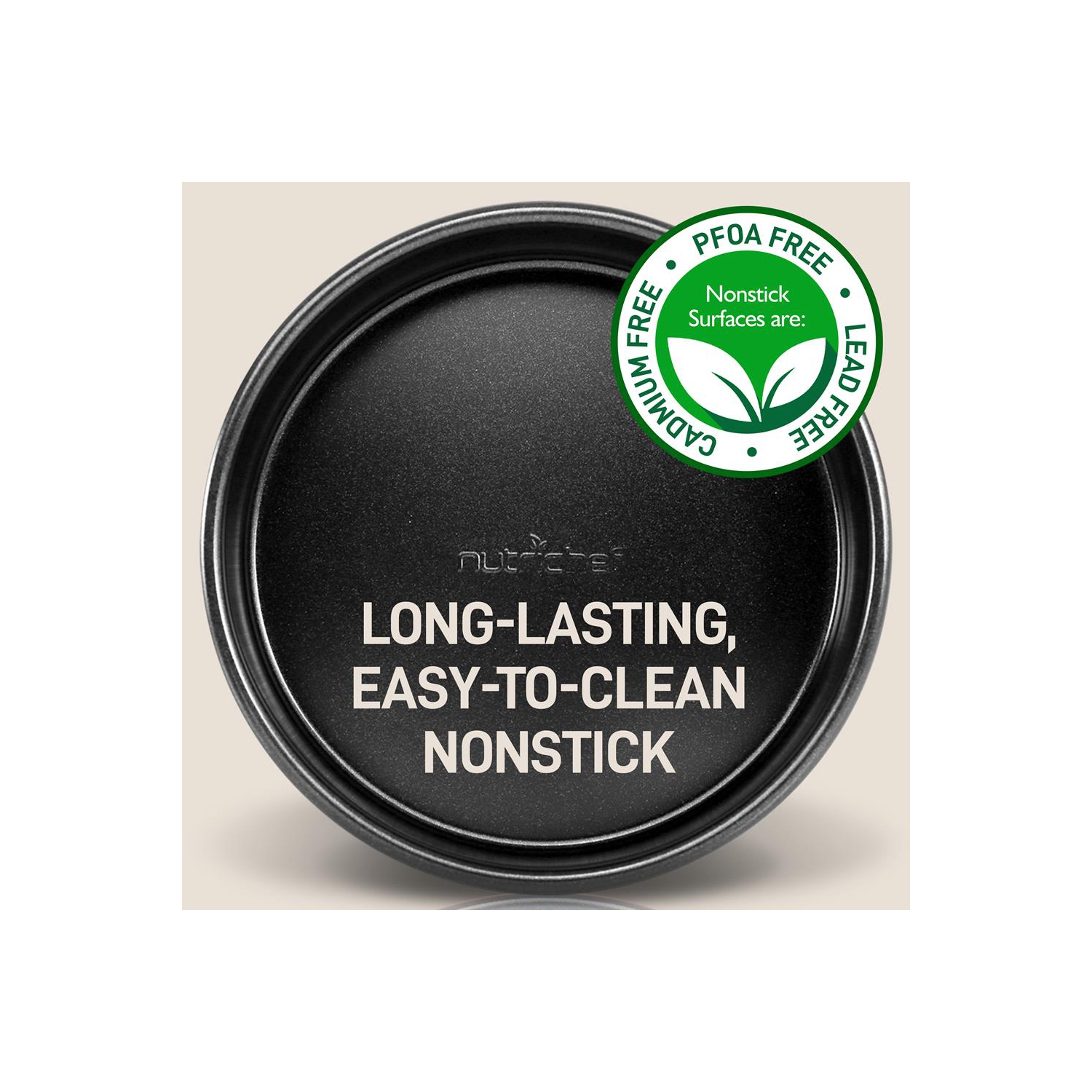 Plaques de cuisson de four de cuisine - acier au carbone, revêtement antiadhésif noir à l'intérieur et à l'extérieur Ensemble de plaques de cuisson