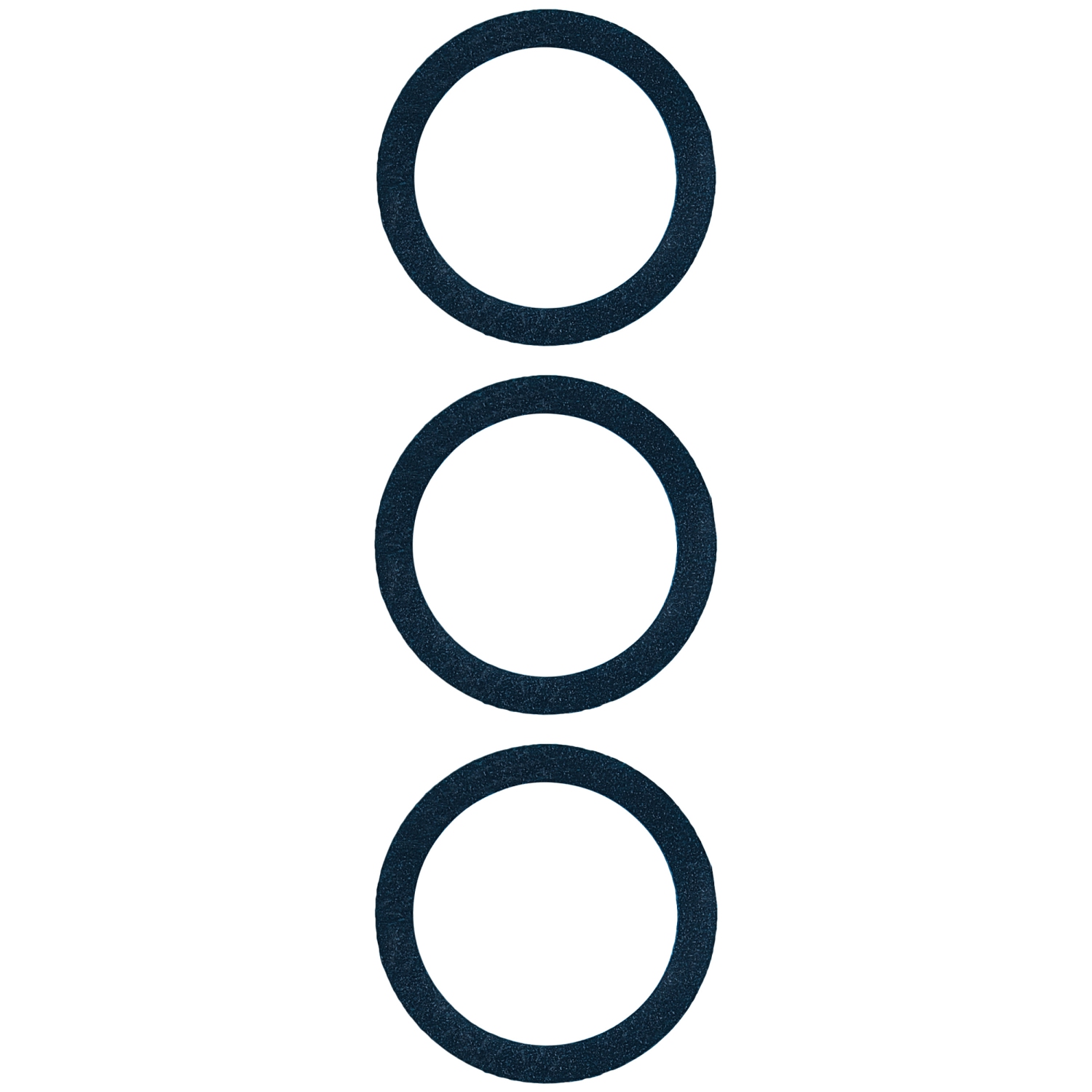 Objectif arrière de rechange avec adhésif compatible avec le Moto G60S de Motorola (XT2133/2021) (ensemble de 3)