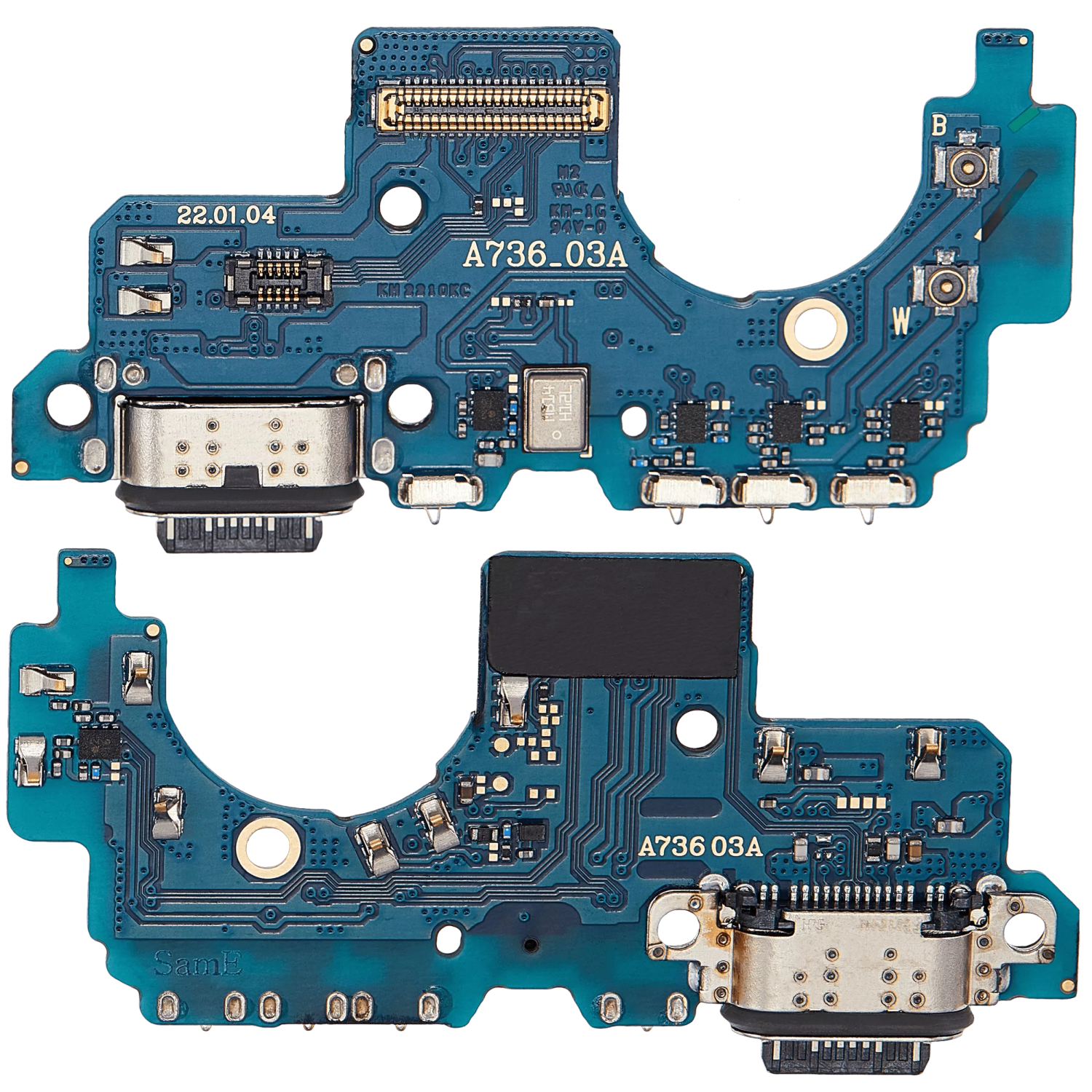 Replacement Charging Port With Board Compatible For Samsung Galaxy A73 5G (A736 / 2022) (Aftermarket Plus)