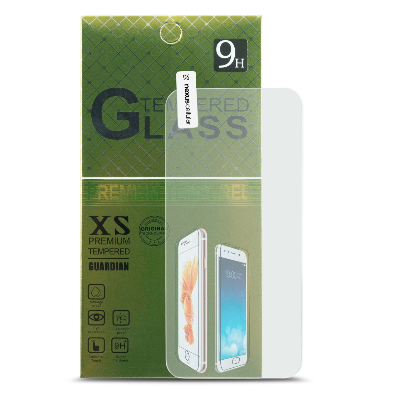 Tempered Glass Box Pack Compatible With Apple iPhone 15 (Pack of 10)