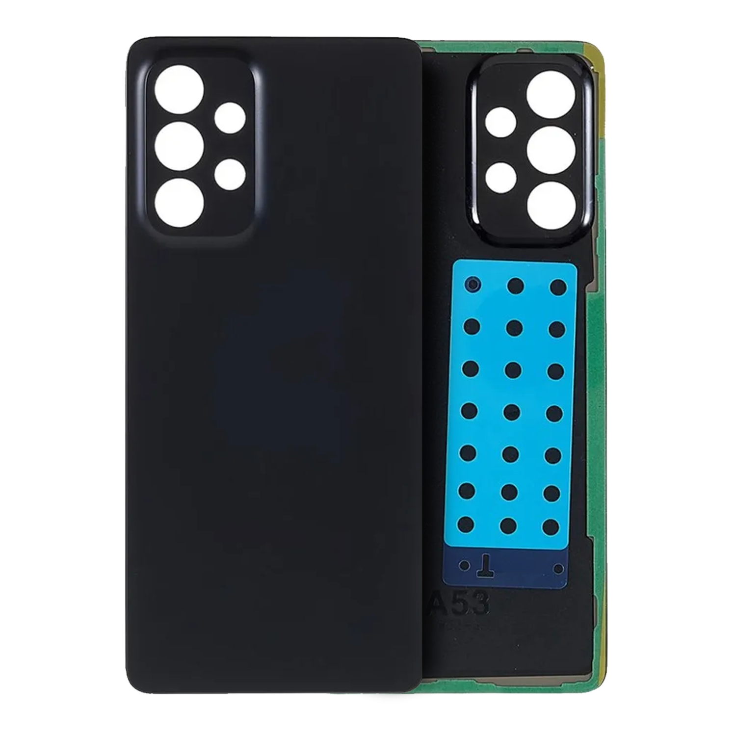 Replacement Back Cover Compatible For Samsung Galaxy A53 5G (Black)