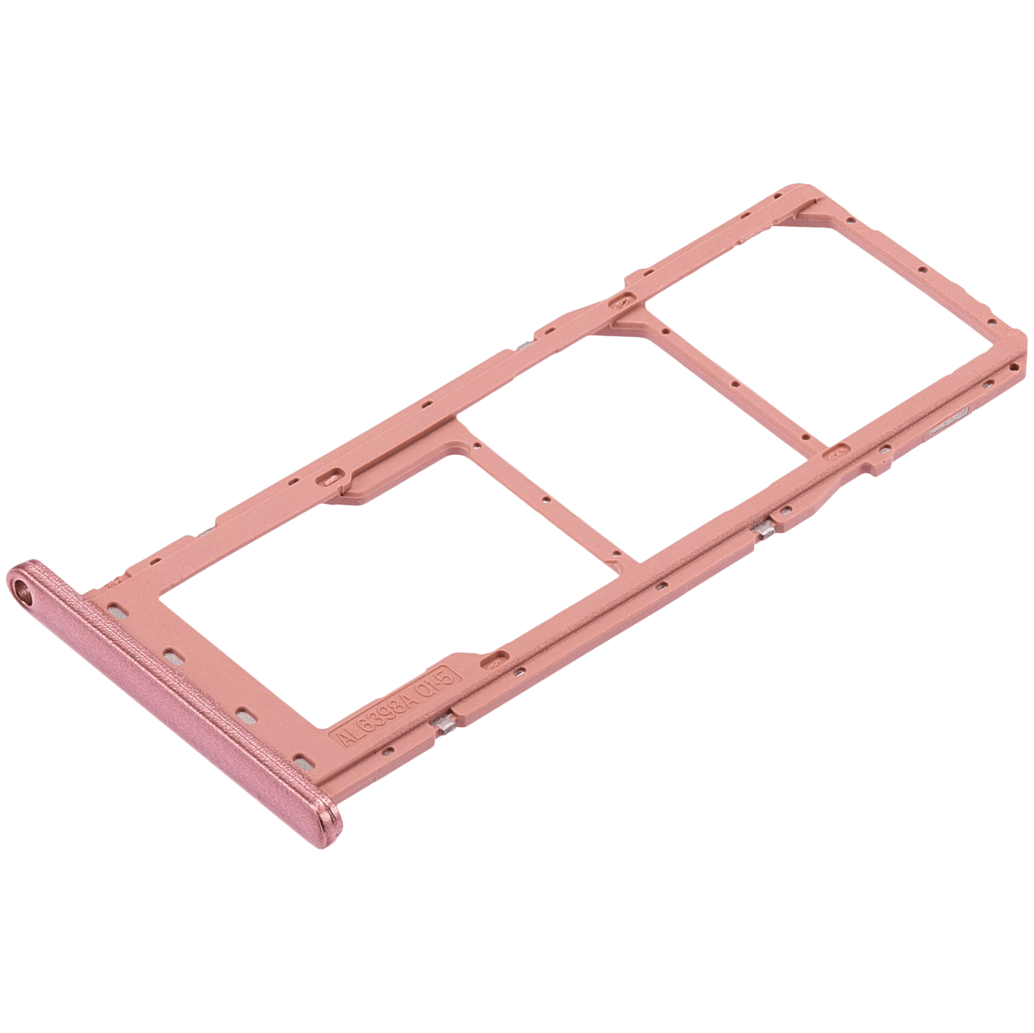 Plateau de remplacement double pour carte SIM compatible avec le Galaxy A04E de Samsung (cuivre)