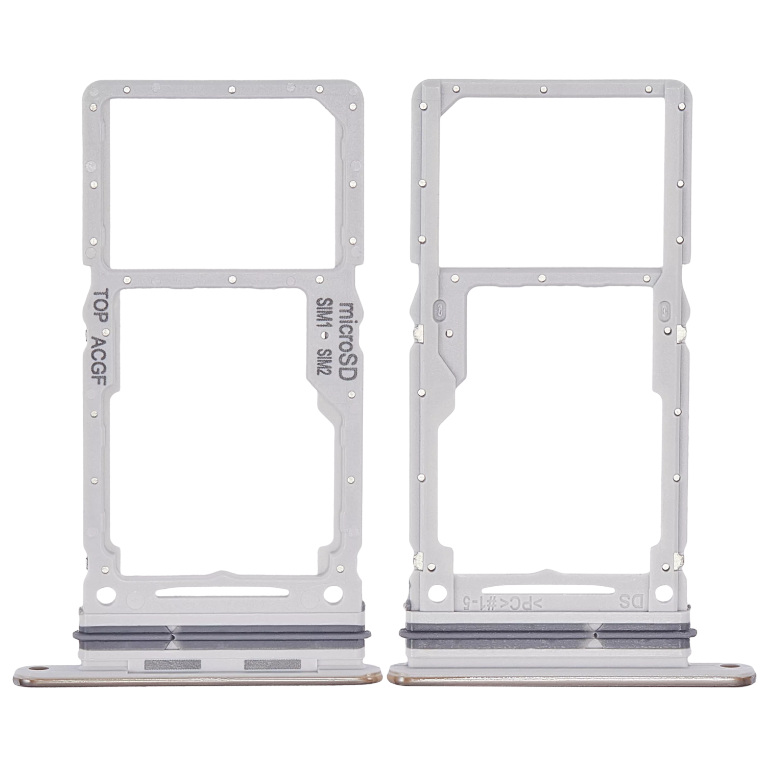 Replacement Dual Sim Card Tray Compatible For Samsung Galaxy A73 5G (A736 / 2022) (White)