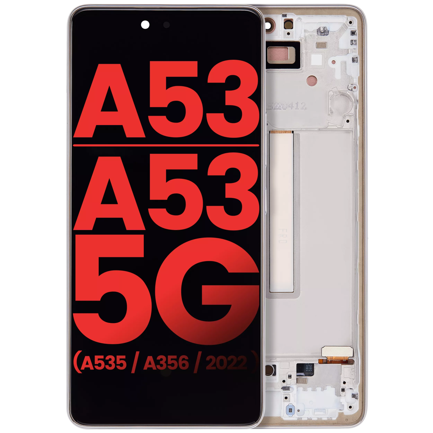 Replacement OLED Assembly W/Frame For Samsung Galaxy A53 5G (Aftermarket Plus)