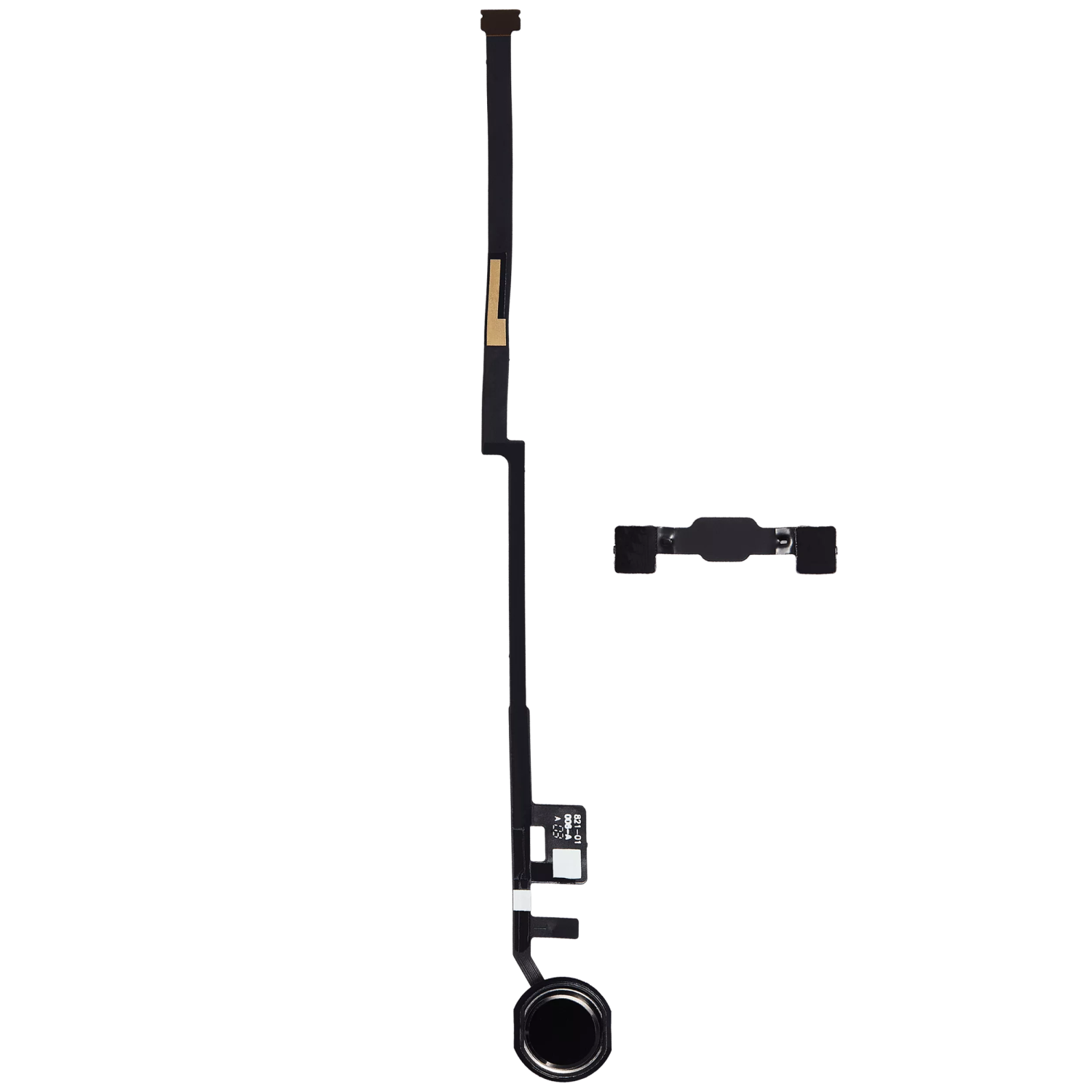 Câble flexible bouton d'accueil de remplacement compatible avec iPad 7/iPad 8 (20)/iPad 9 (21) (Aftermarket +) (Gris cosmique)