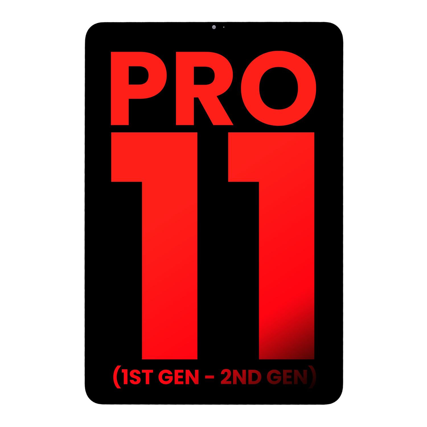 Replacement LCD Assembly W/Digitizer Compatible For iPad Pro 11" 1st Gen/iPad Pro 11" 2nd Gen(Aftermarket +)