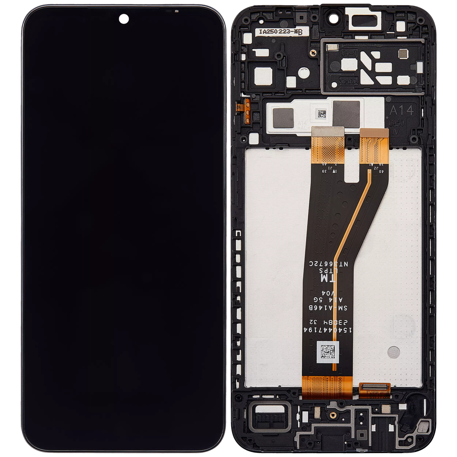 Refurbished (Excellent) - LCD Assembly W/Frame Compatible For Samsung Galaxy A14 4G (A145F/A145M/23)/A14 5G (A146B/23) (Refurbished)