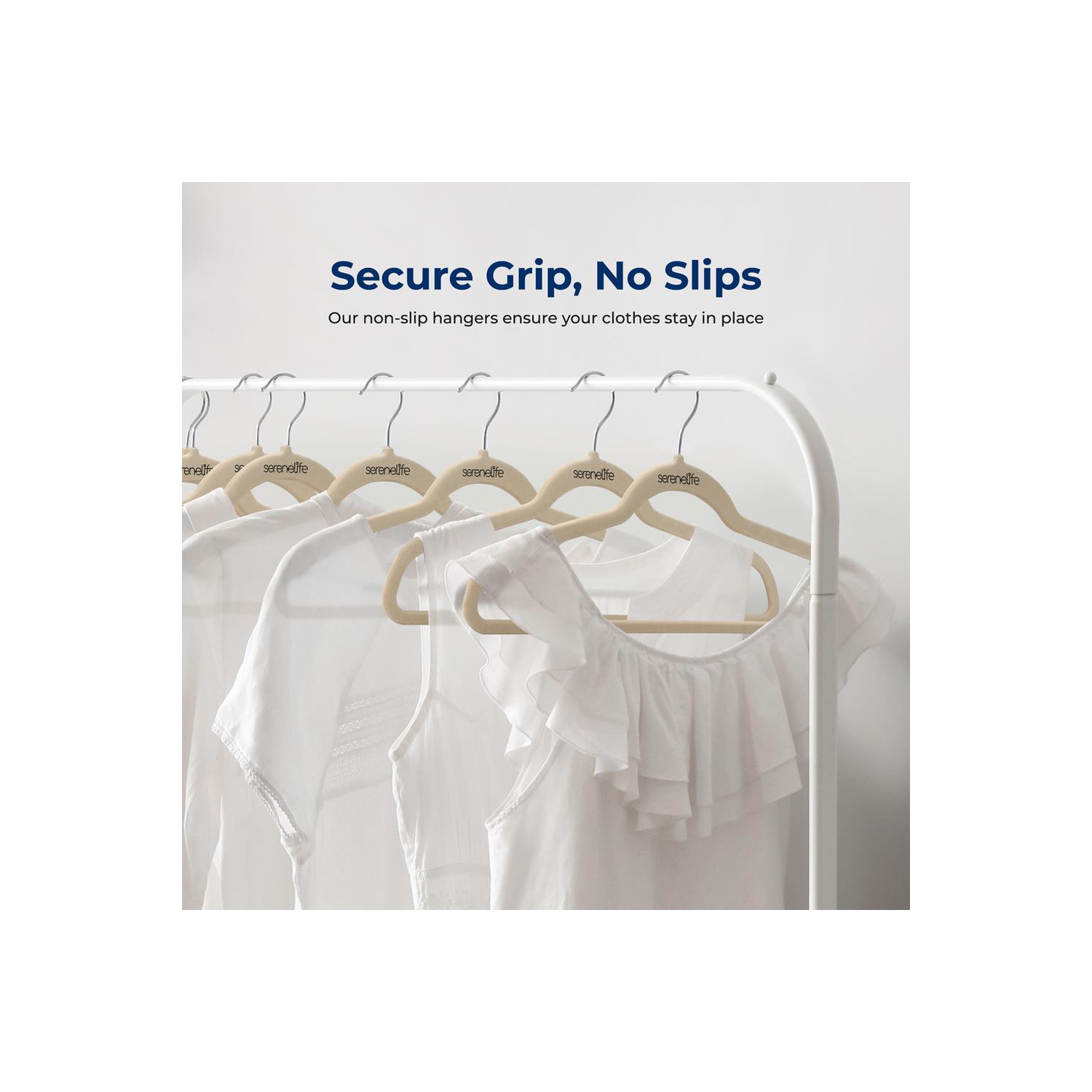 150 Pieces Velvet Hangers - Non-Slip, Sturdy, and Heavy Duty Coat Set with 360° Swivel Hook for Clothes