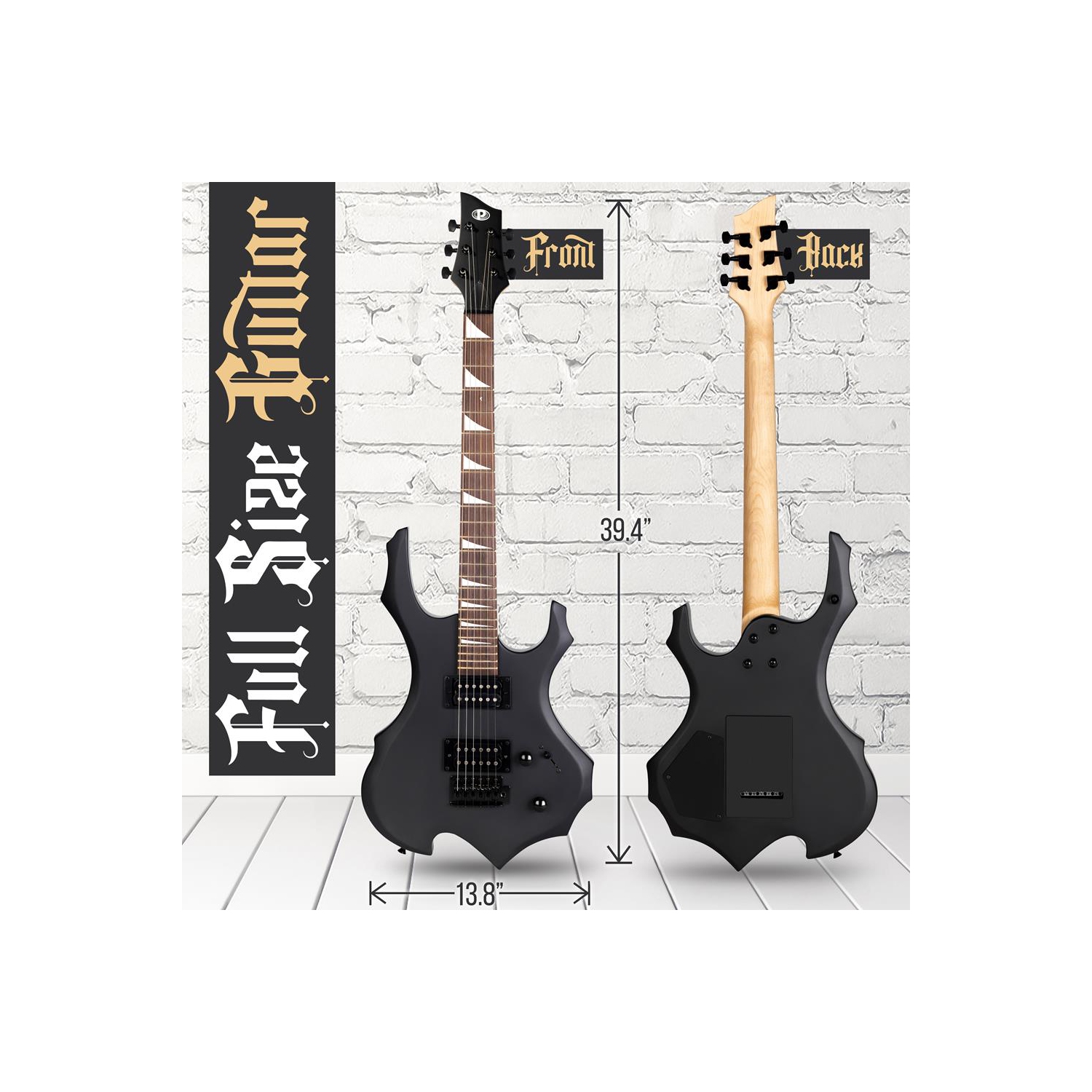 6-String Electric Guitar Kit- Includes Amplifier with Accessory Kit