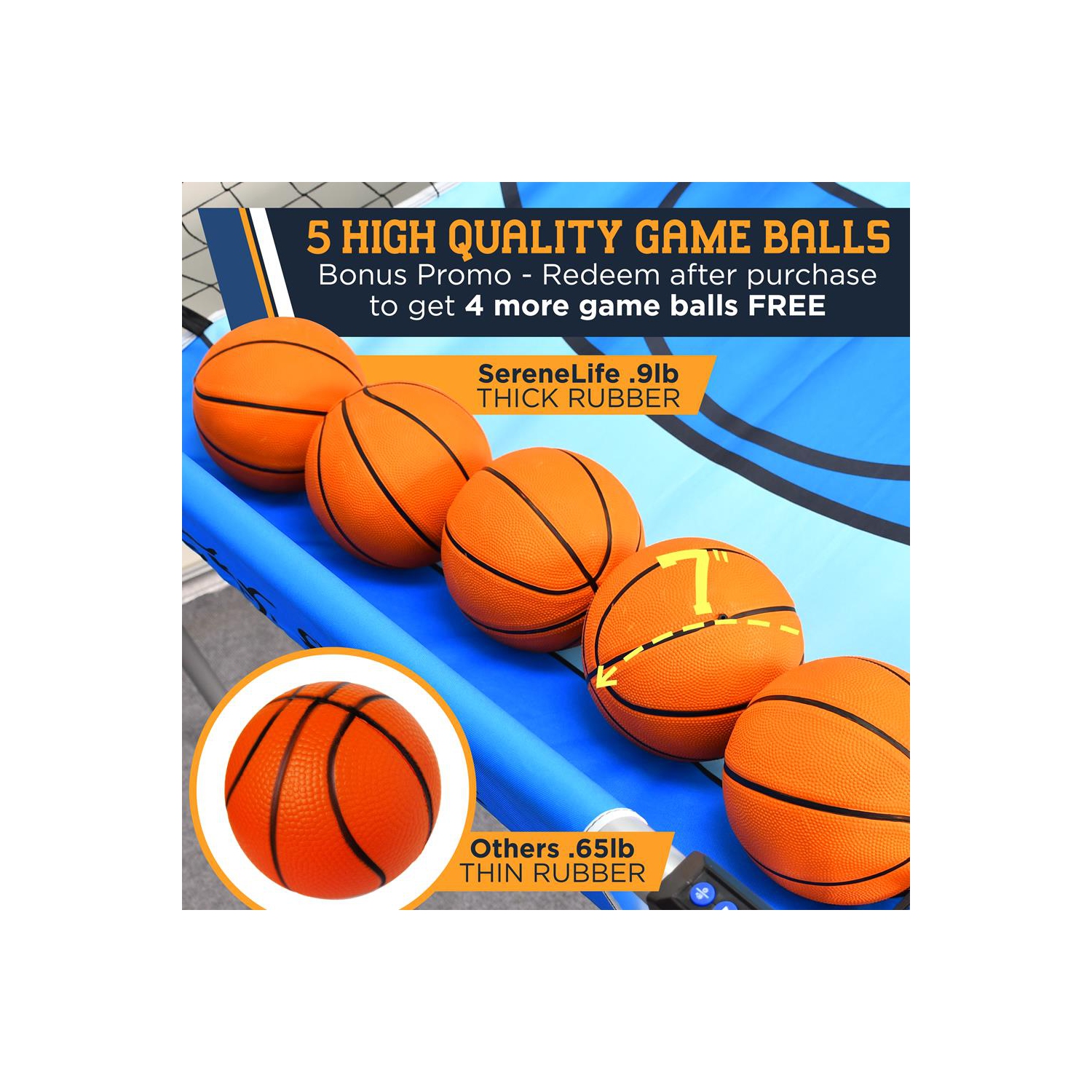 Dual Shot Basketball Arcade Game - Indoor/Outdoor Two-Player Basketball System with One Audio Options, 8 Different Games and Large LED Scoreboard