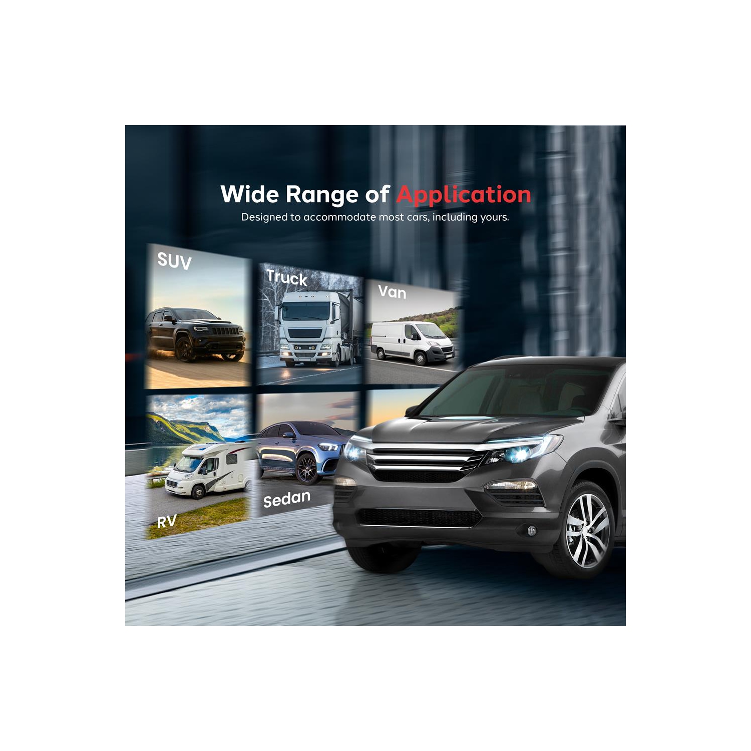 Haut-parleurs à trois voies 240 W 4 x 6 po