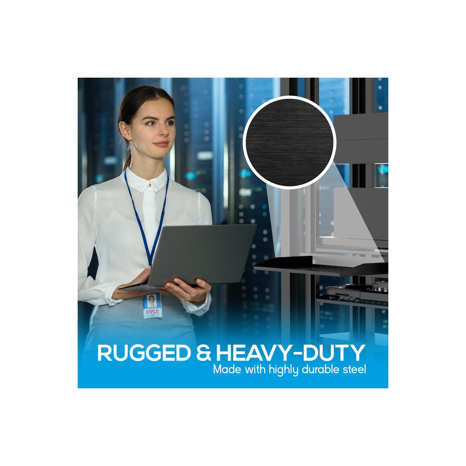 2U étagères pour bâti de serveur - Plateau de montage universel pour bâti de serveur de périphériques