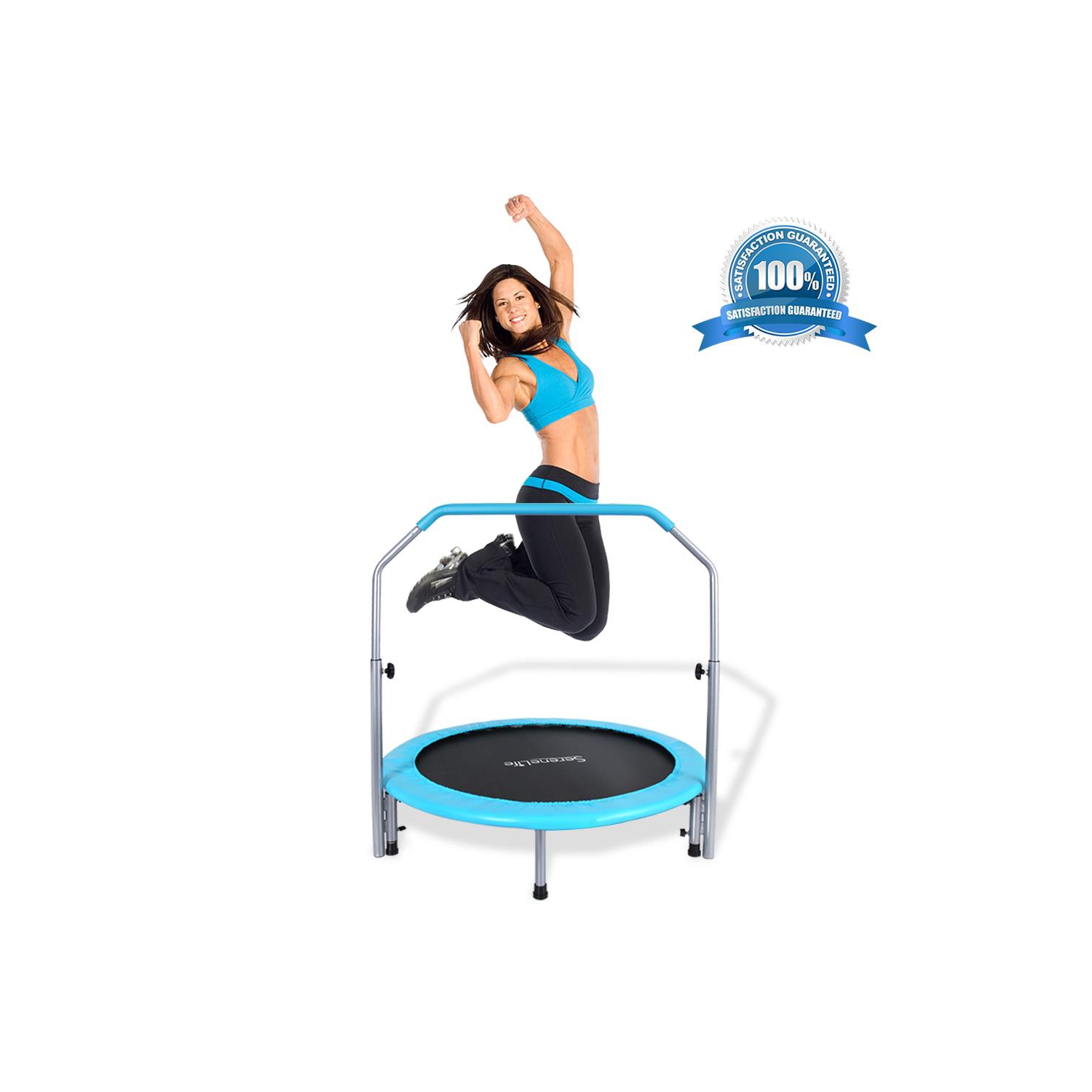 Trampoline de sport sans ressort, taille adulte