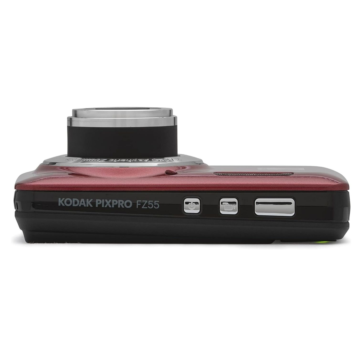 Appareil photo numérique KODAK PIXPRO FZ55-RD 16 Mpx zoom optique 5X caméra grand-angle 28 mm vidéo HD intégrale 1080P 2,7 po écran ACL