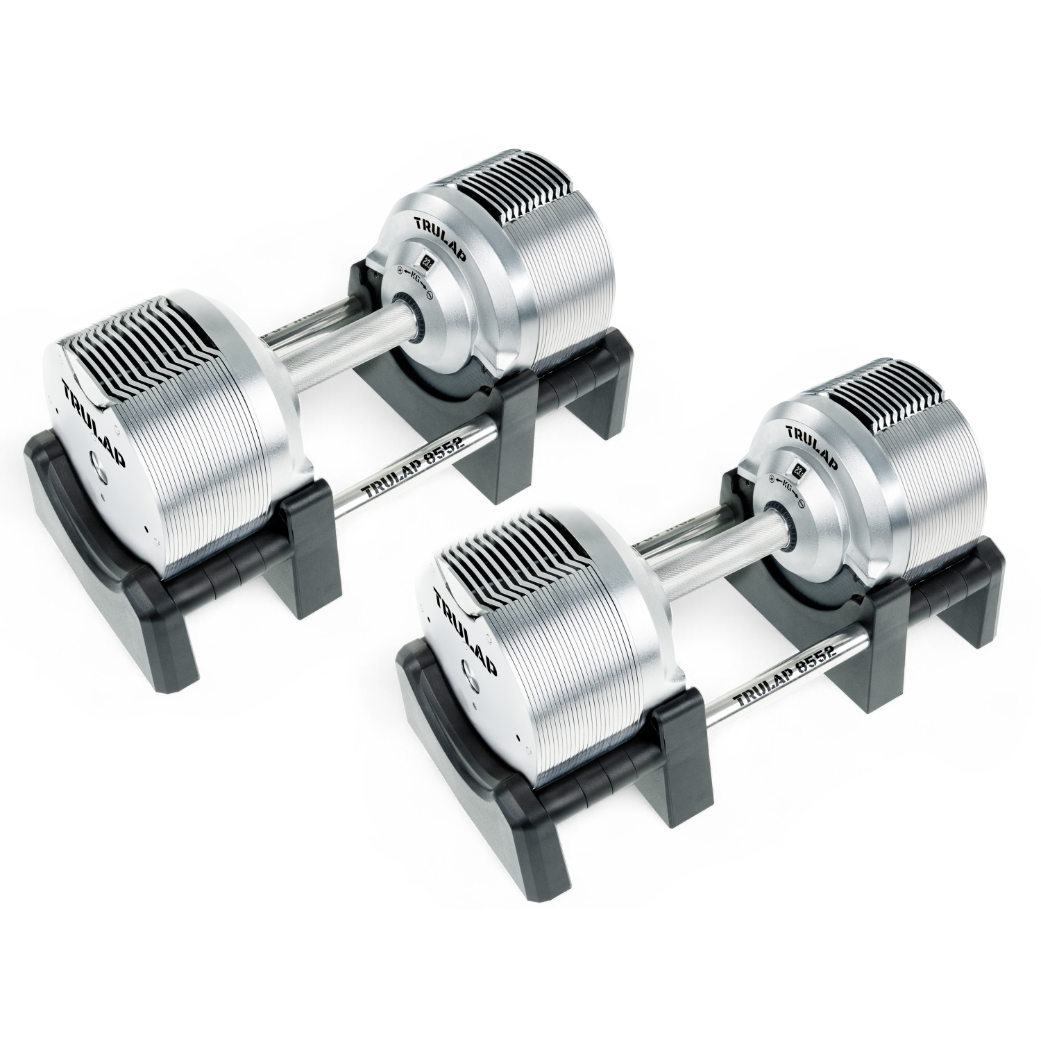 HALTÈRES RÉGLABLES TRULAP 8592 - 52 haltères en 1 ensemble (4 kg – 41,5 kg / 8,5 lb - 92 lb) - Ensemble de 2