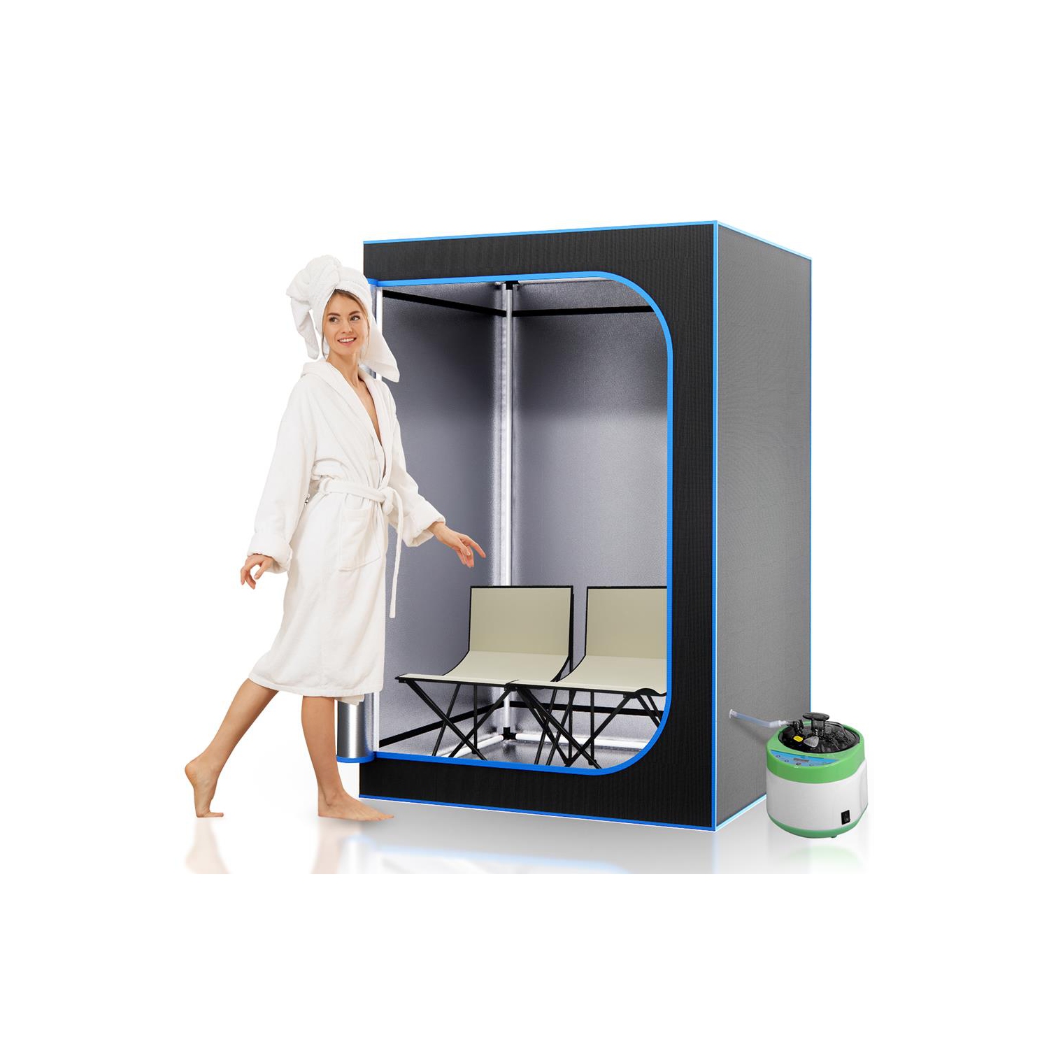 Portable Steam Sauna- One Person Sauna for Detox & Weight Loss